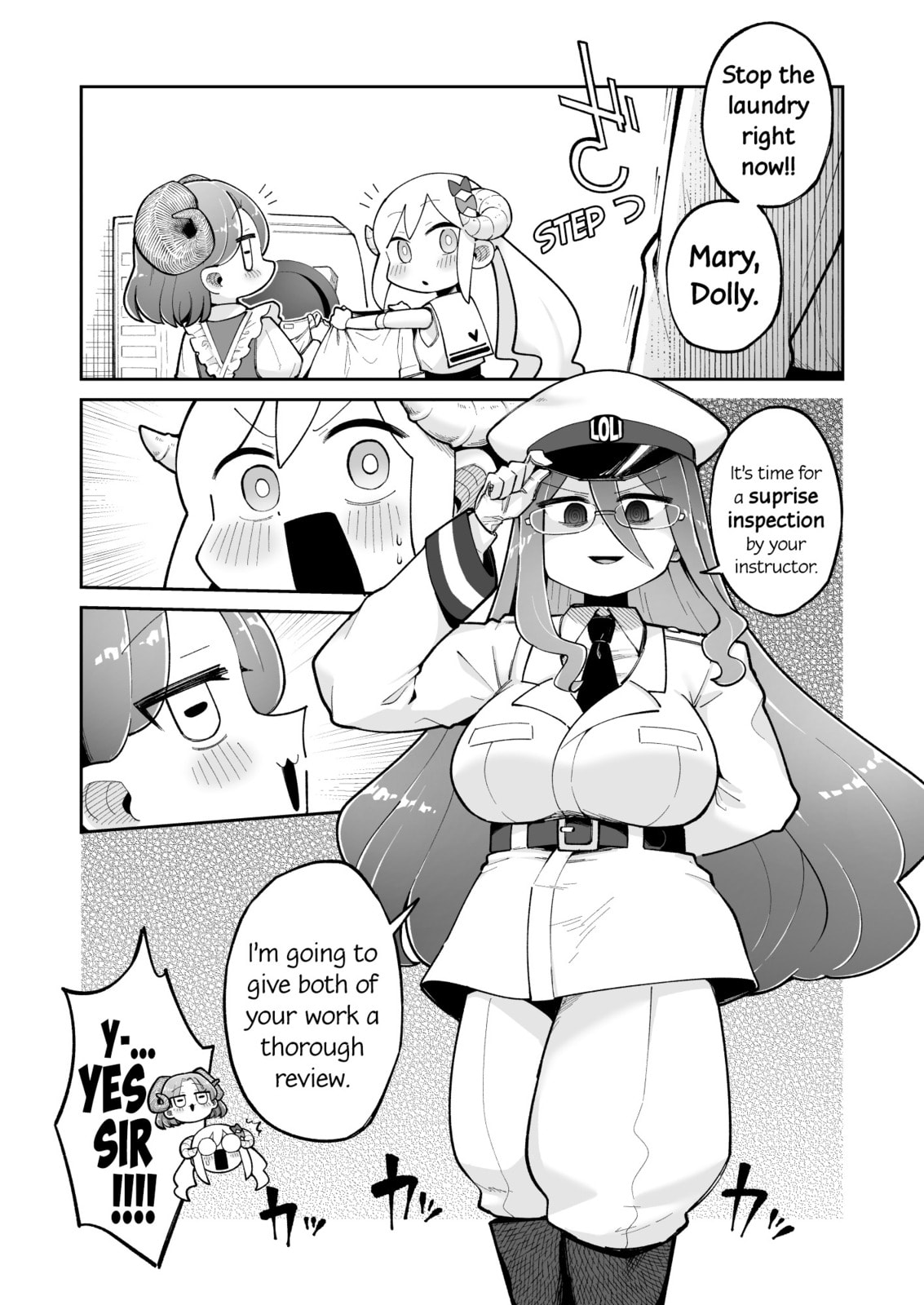 Osana Robo to Abunai Hakase Chapter 37 page 1 - 