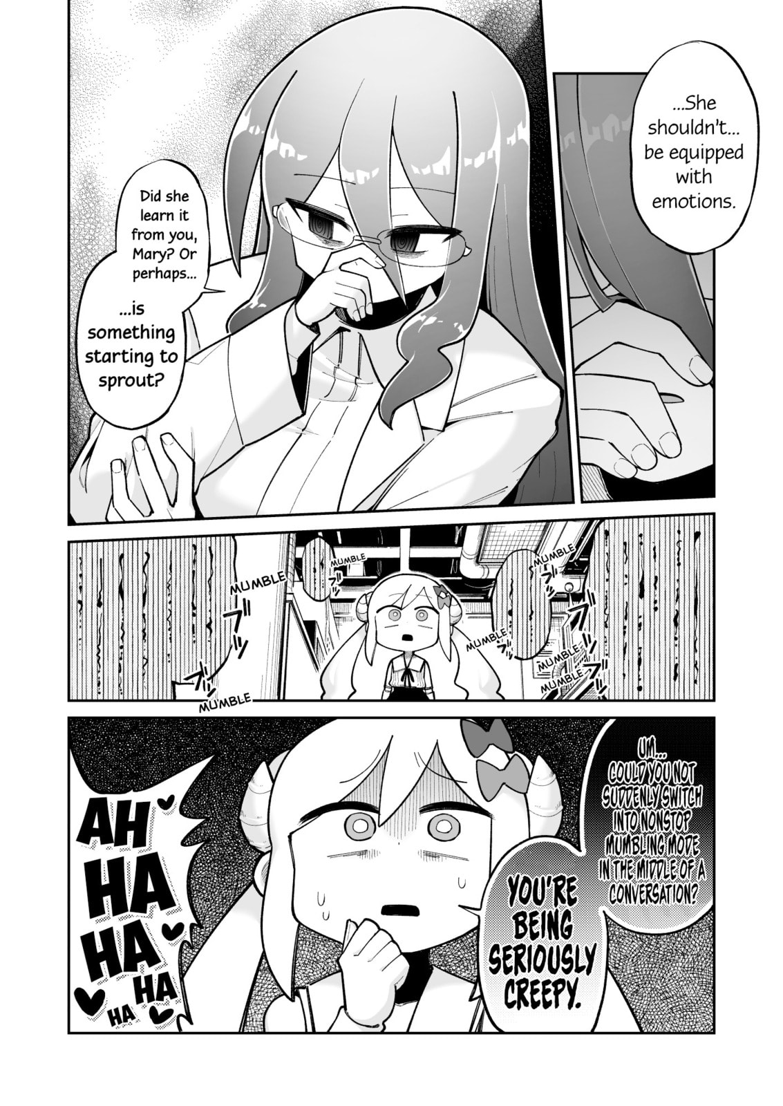Osana Robo to Abunai Hakase Chapter 40 page 2 - 