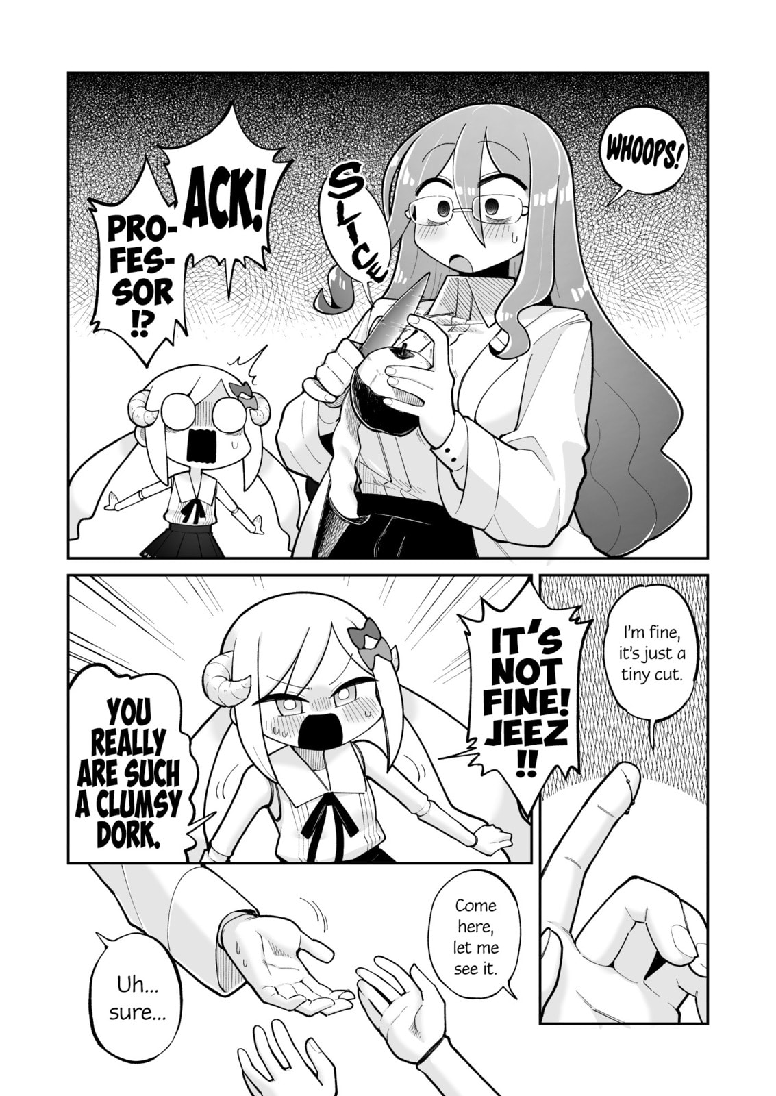 Osana Robo to Abunai Hakase Chapter 9 page 1 - 