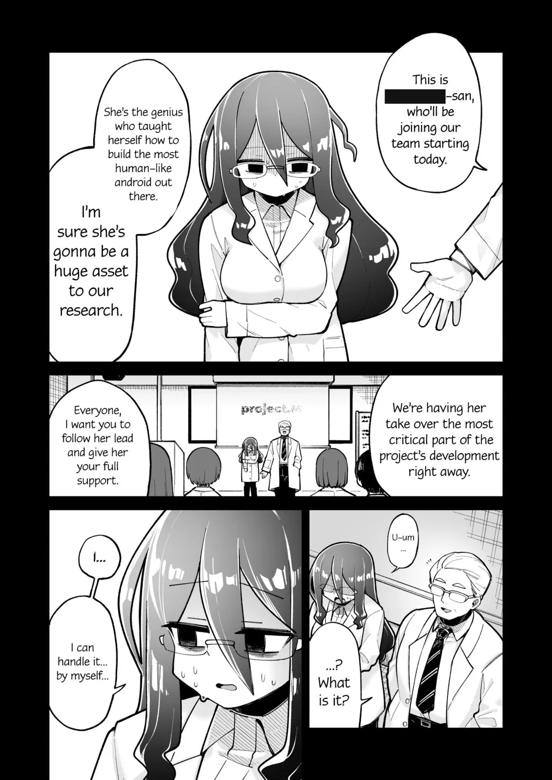 Osana Robot to Abunai Hakase Chapter 17.5 page 1 - 