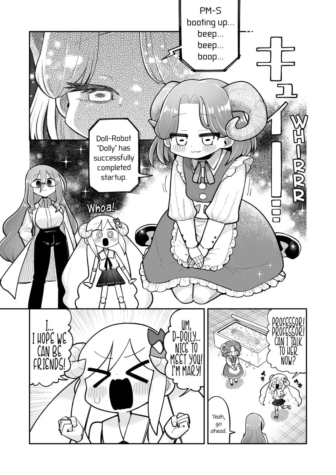 Osana Robot to Abunai Hakase Chapter 20 page 1 - 