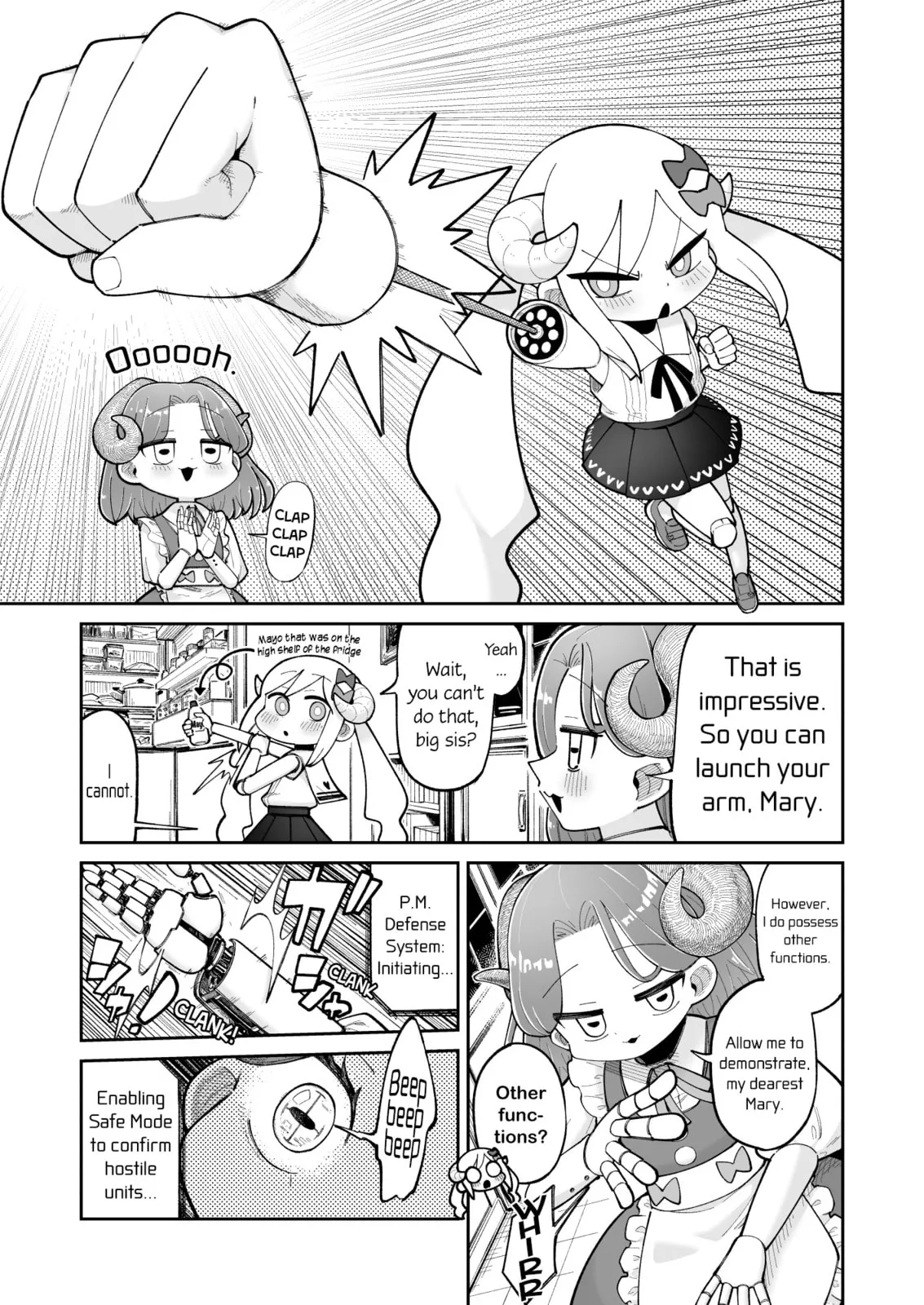Osana Robot to Abunai Hakase Chapter 28 page 1 - 
