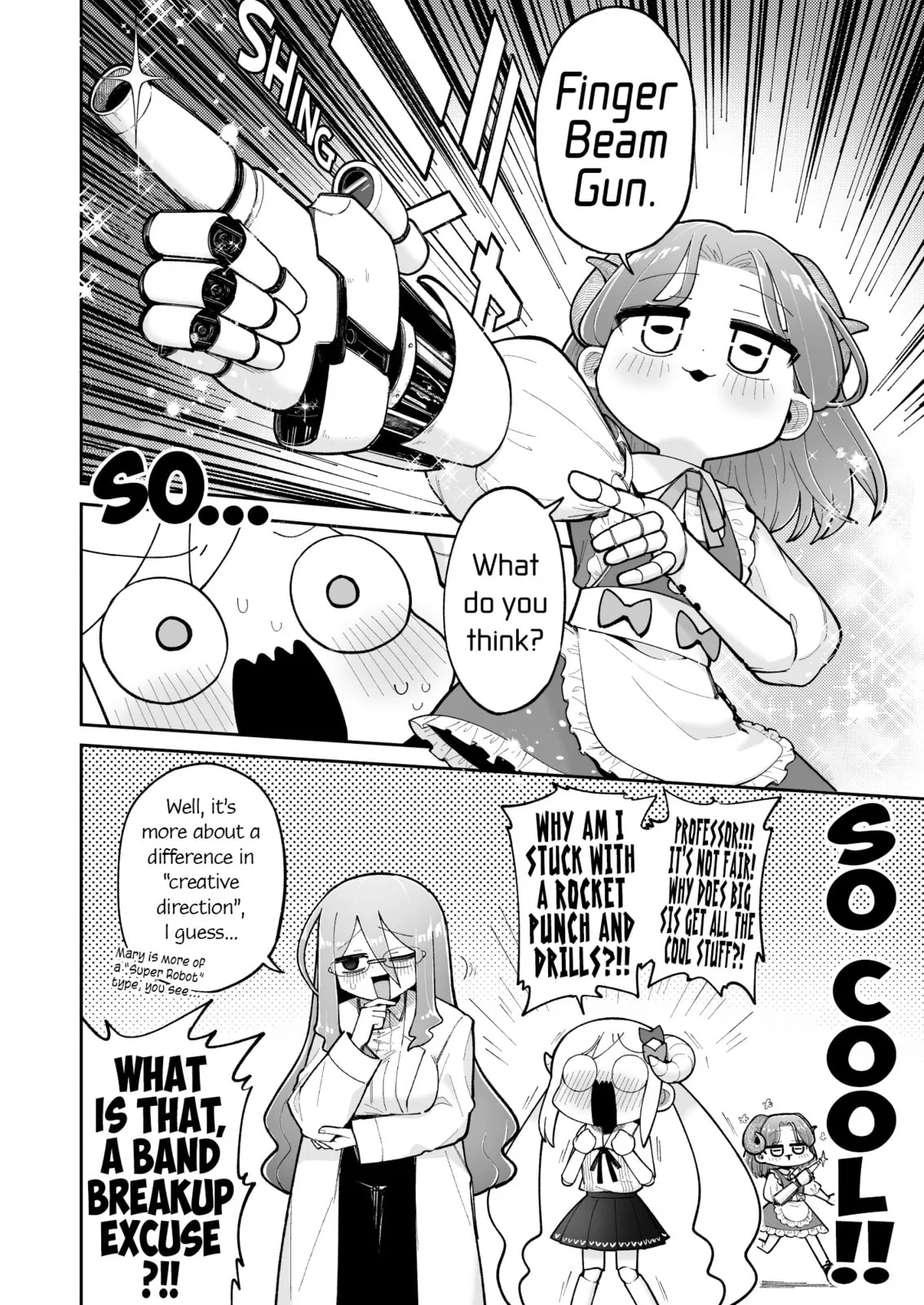 Osana Robot to Abunai Hakase Chapter 28 page 2 - 