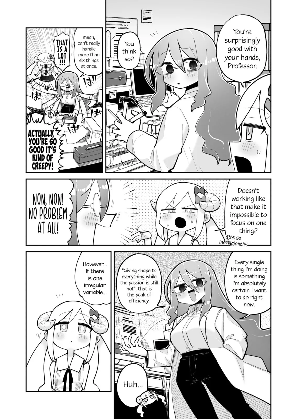 Osana Robot to Abunai Hakase Chapter 29 page 1 - 