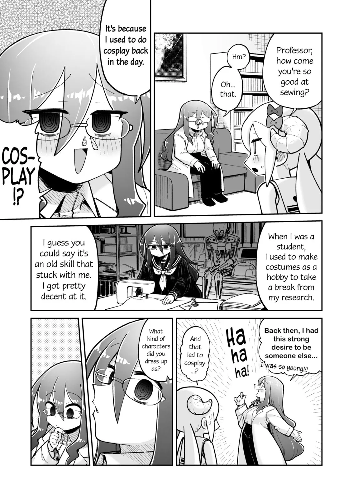 Osana Robot to Abunai Hakase Chapter 32 page 1 - 