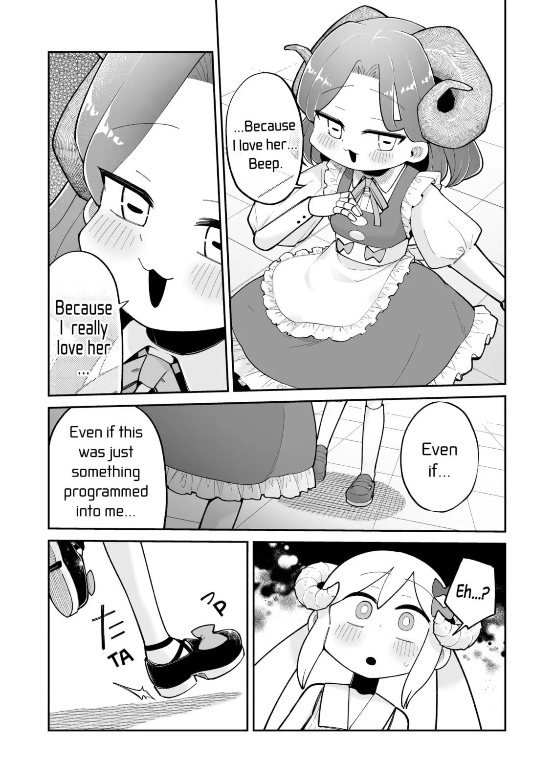 Osana Robot to Abunai Hakase Chapter 42 page 3 - 