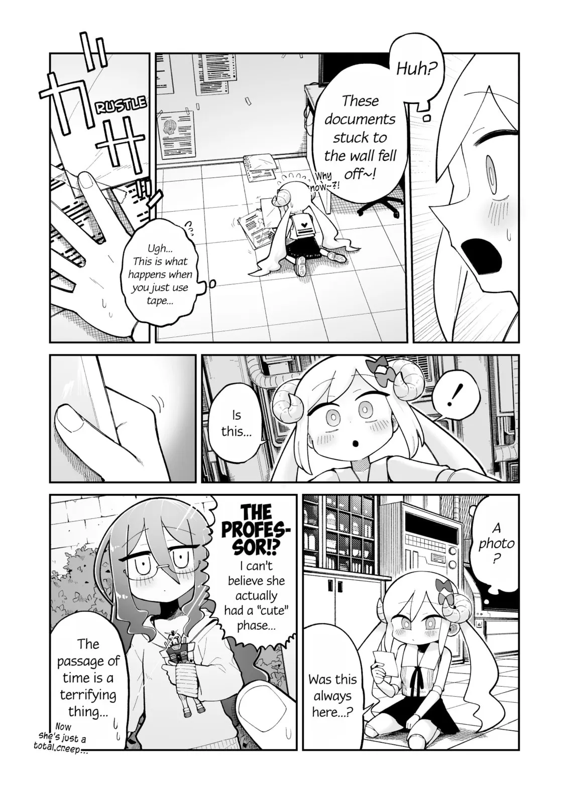 Osana Robot to Abunai Hakase Chapter 44 page 3 - 