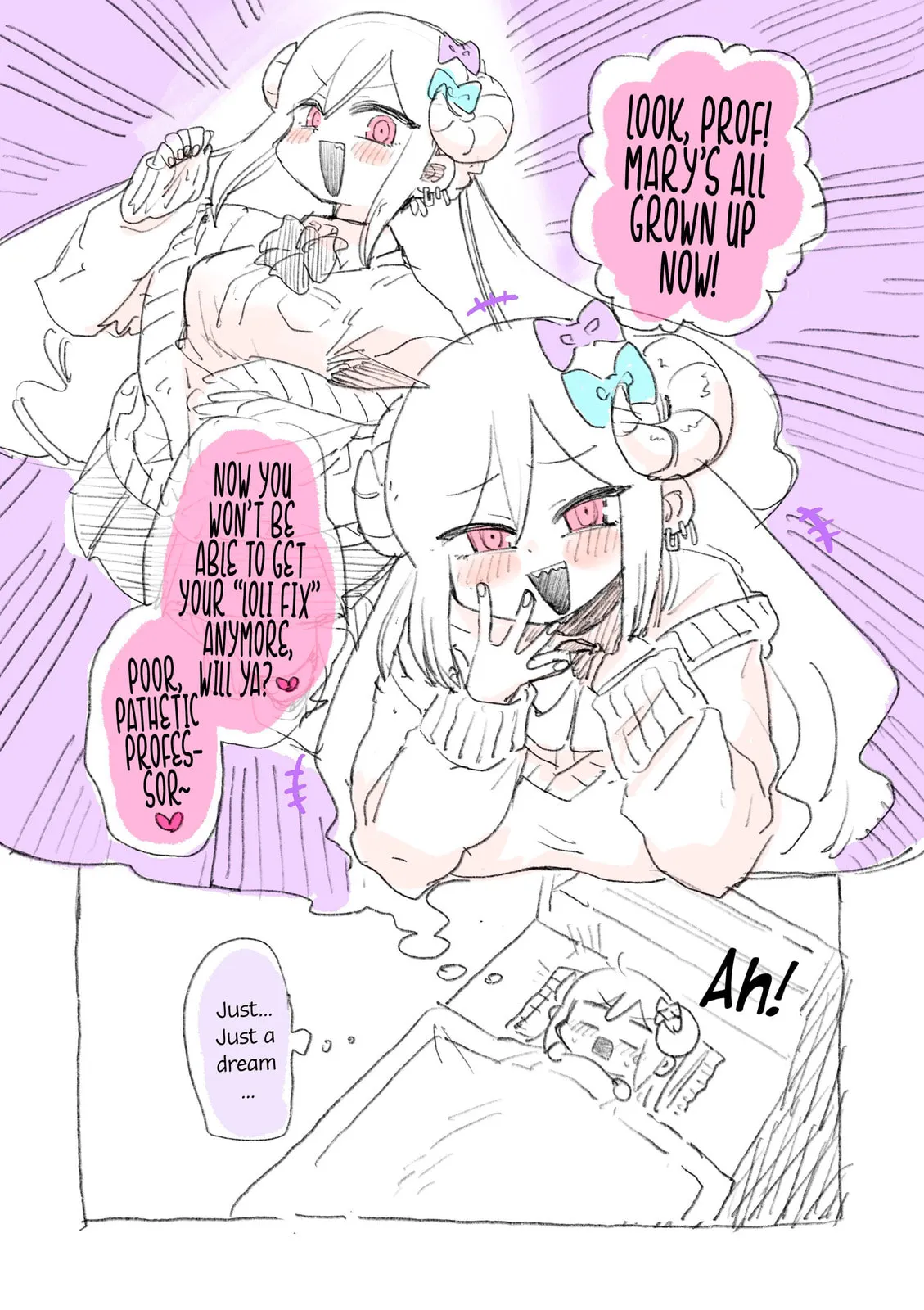 Osana Robot to Abunai Hakase Chapter 46.5 page 1 - 