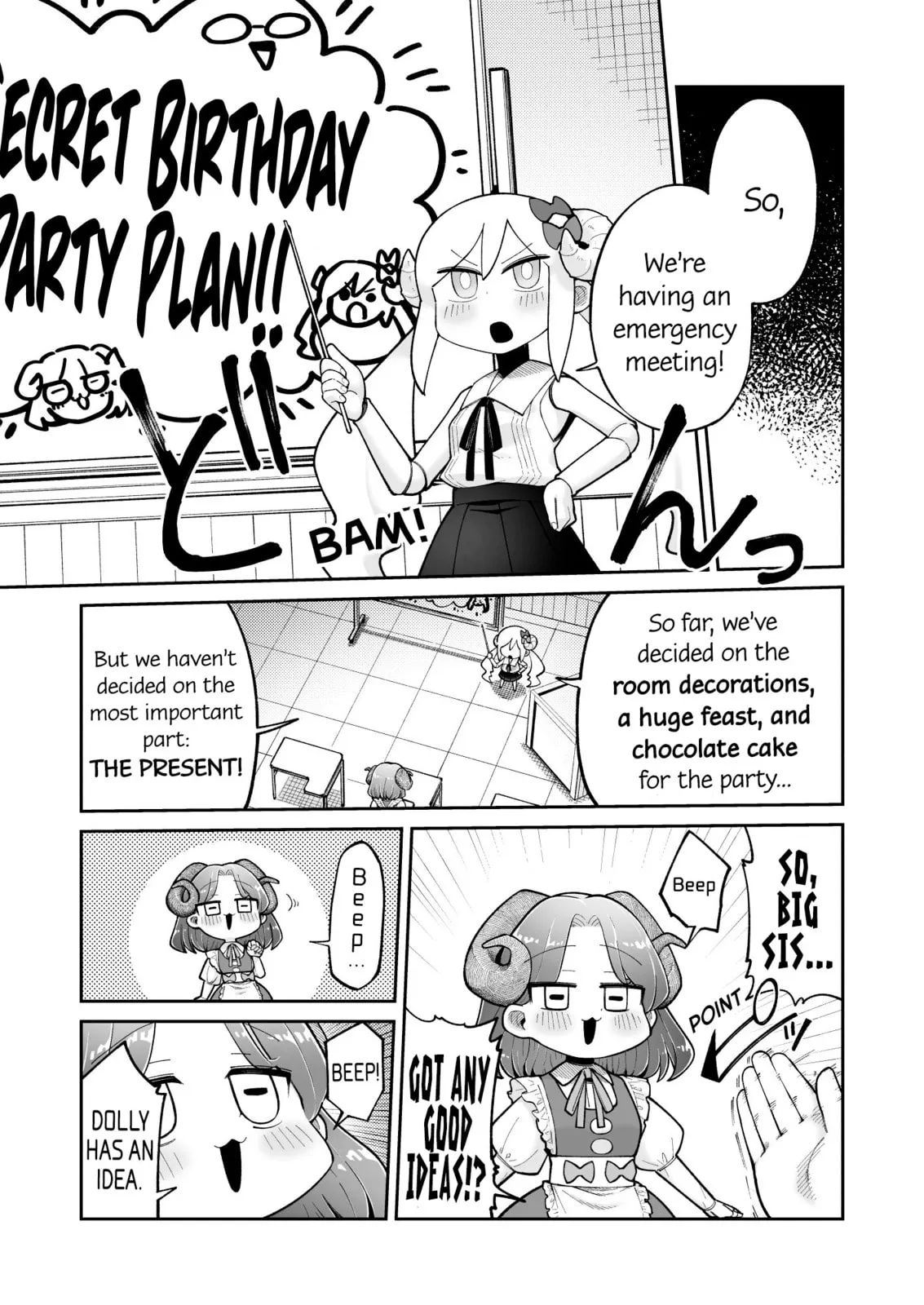 Osana Robot to Abunai Hakase Chapter 47 page 1 - 