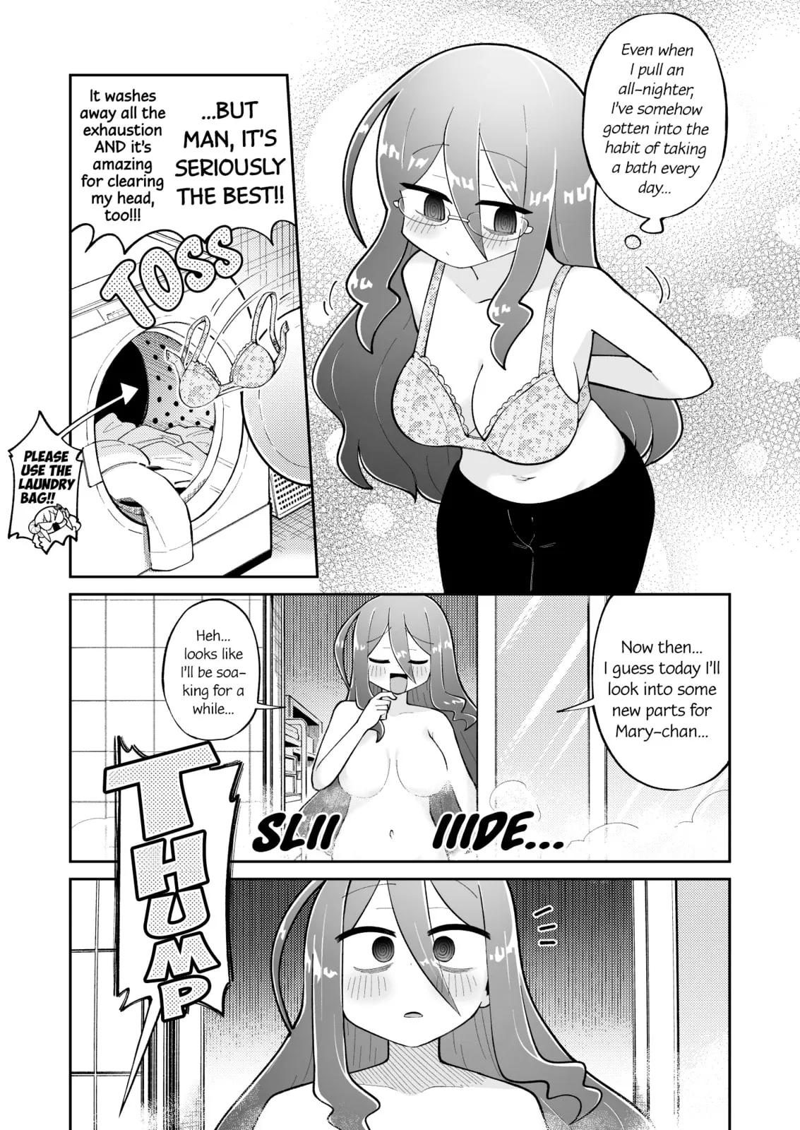 Osana Robot to Abunai Hakase Chapter 54 page 1 - 