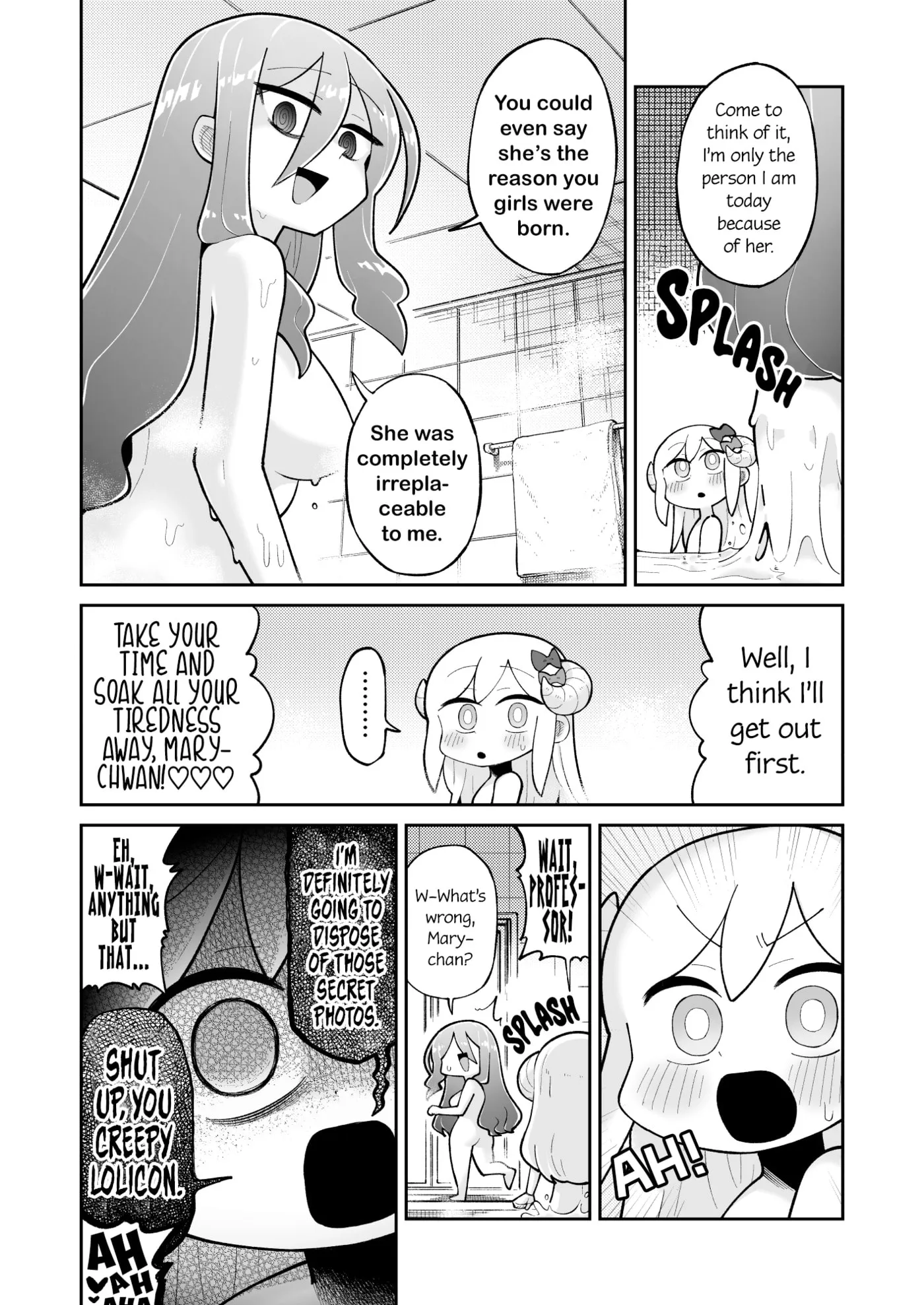 Osana Robot to Abunai Hakase Chapter 56 page 4 - 