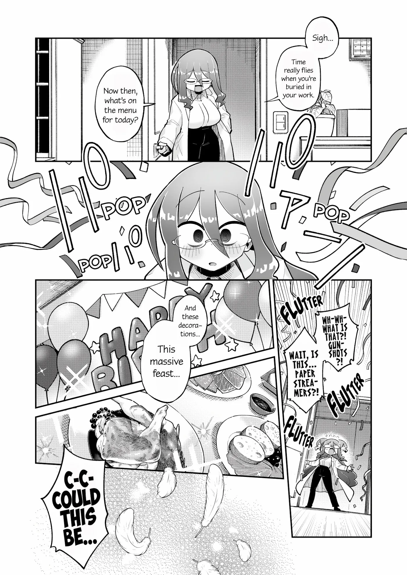 Osana Robot to Abunai Hakase Chapter 57 page 1 - 