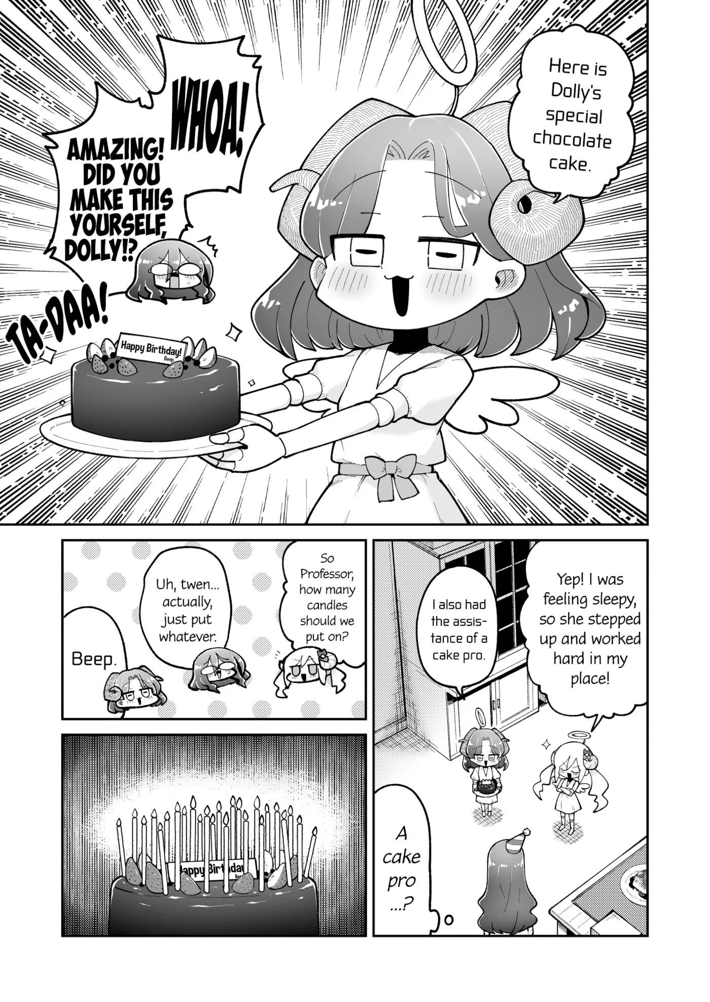Osana Robot to Abunai Hakase Chapter 59 page 1 - 