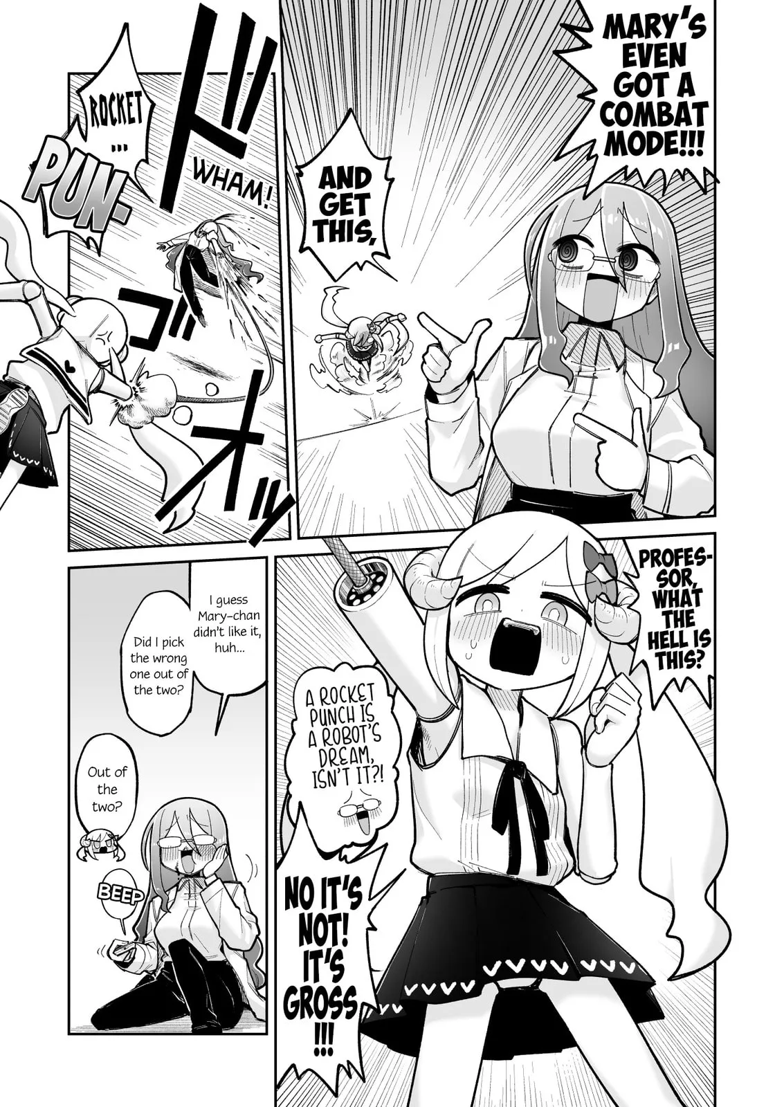 Osana Robot to Abunai Hakase Chapter 6 page 1 - 