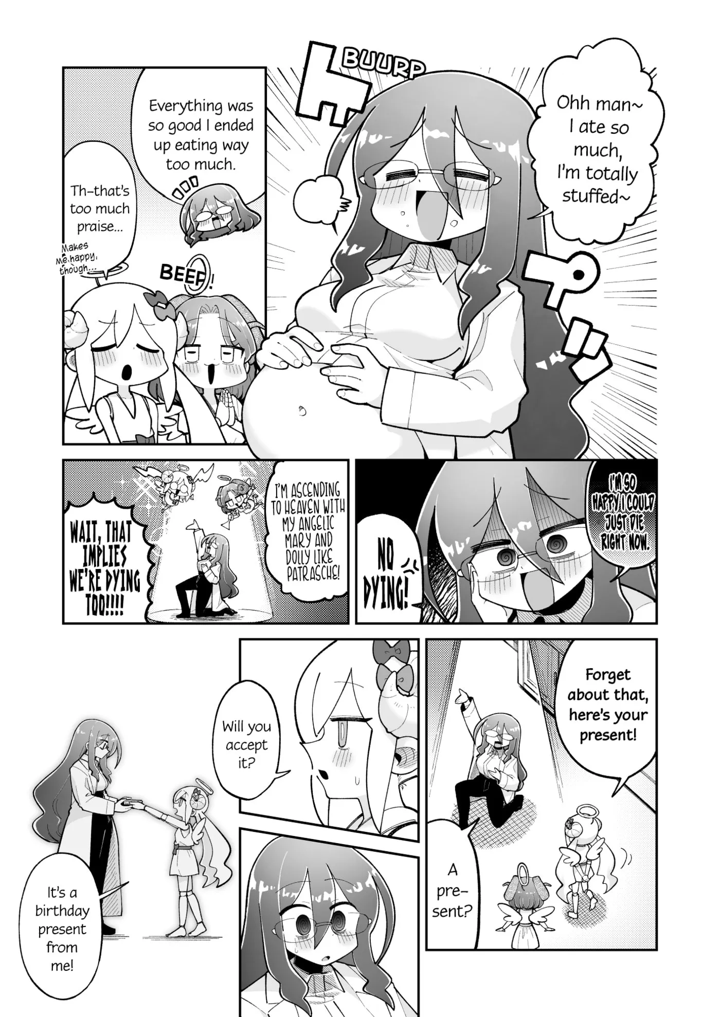 Osana Robot to Abunai Hakase Chapter 60 page 1 - 