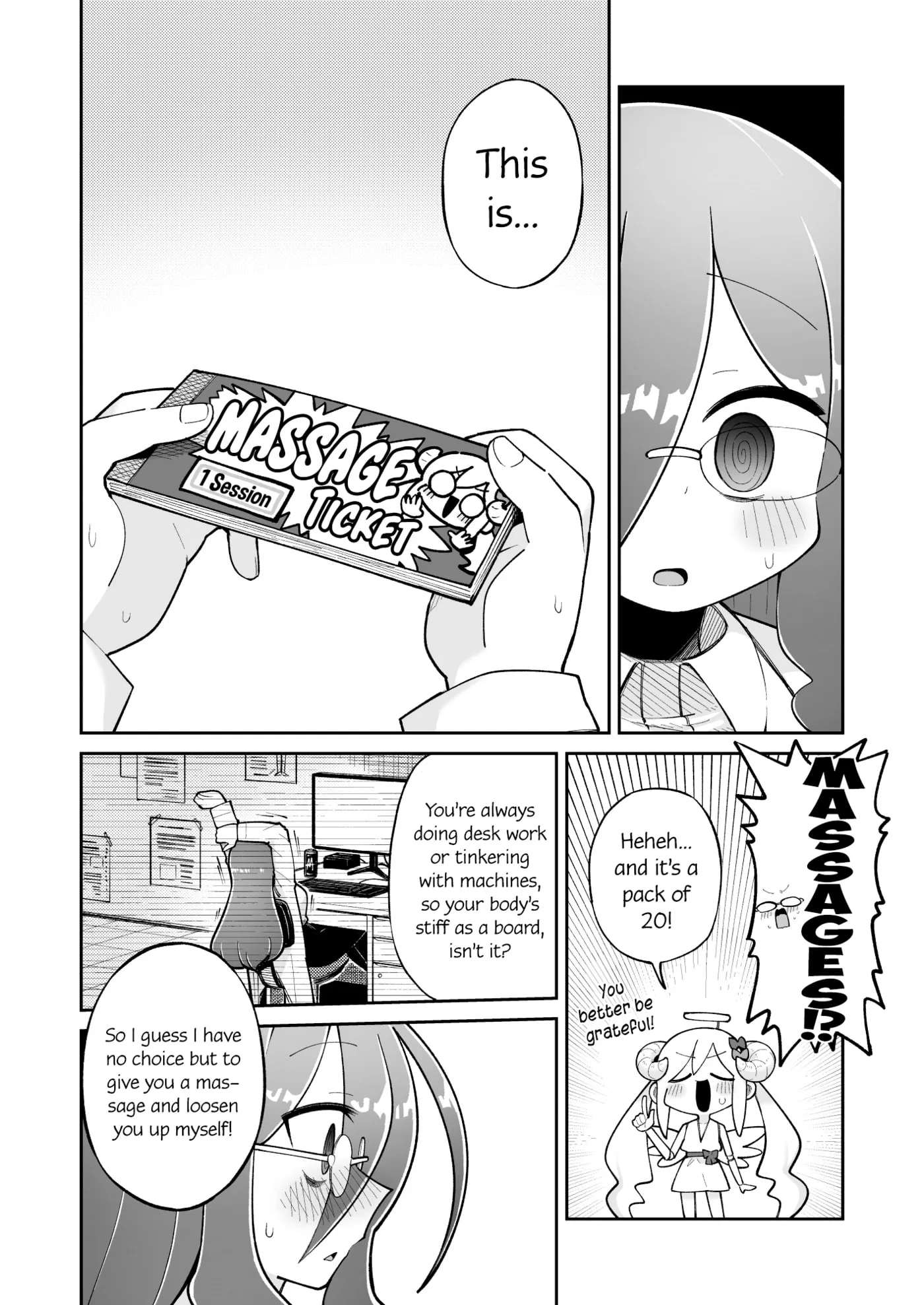 Osana Robot to Abunai Hakase Chapter 60 page 2 - 