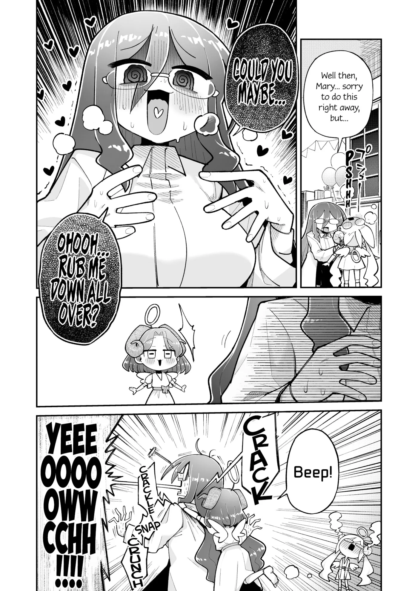 Osana Robot to Abunai Hakase Chapter 60 page 4 - 
