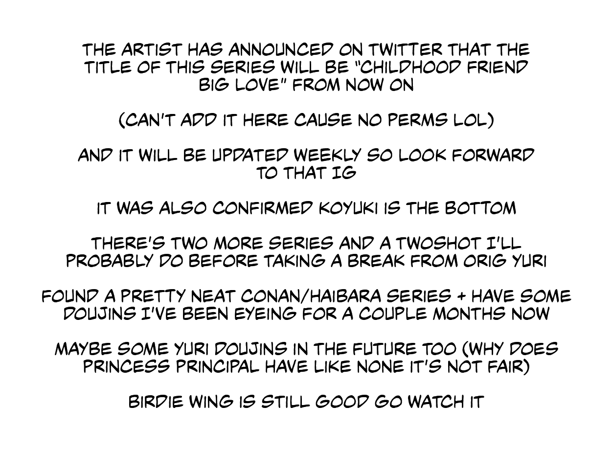 Osananajimi BIGLOVE Chapter 10.5 page 2 - 