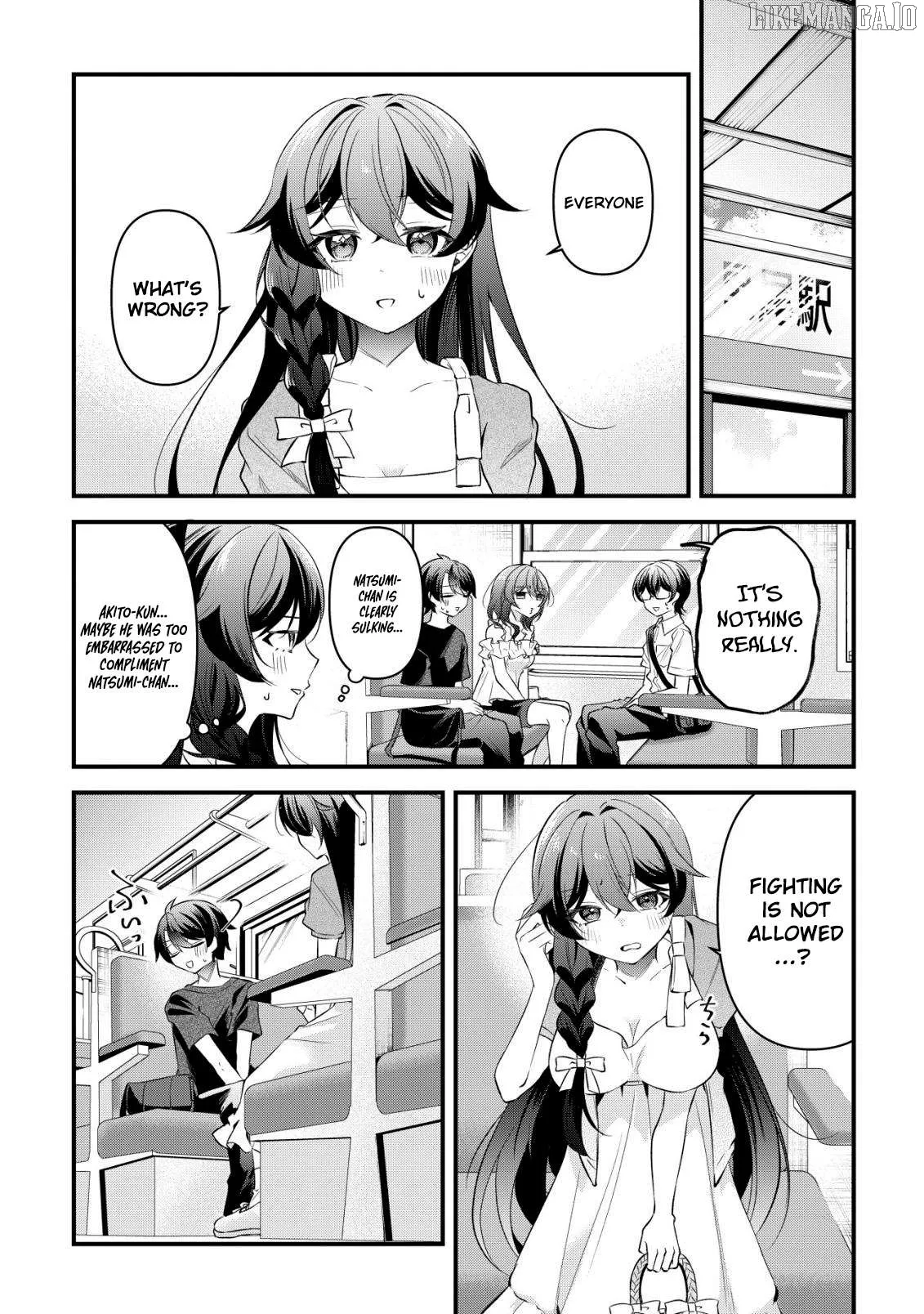 "OSANANAJIMI GA HOSHI" TO TSUBUYAITARA YOKU ISSHO NI ASOBU ONNA TOMODACHI NO YOSU GA HEN NI NATTA NDAGA Chapter 10 page 4 - 