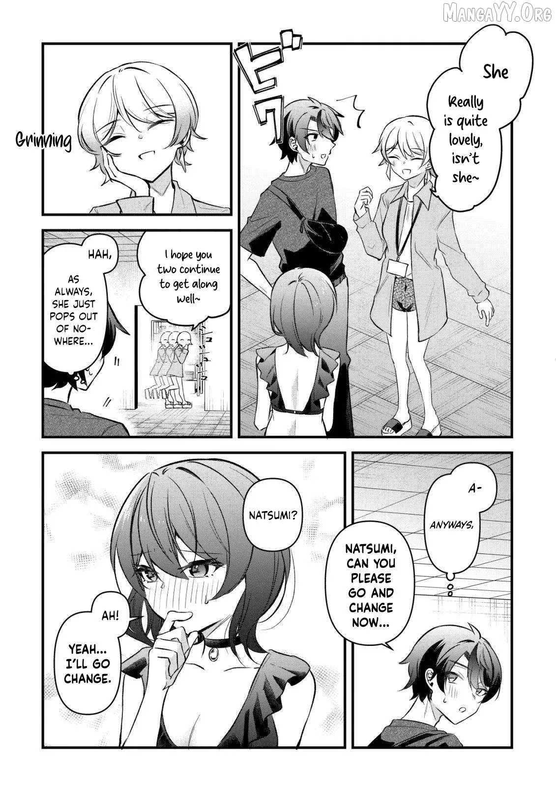 "OSANANAJIMI GA HOSHI" TO TSUBUYAITARA YOKU ISSHO NI ASOBU ONNA TOMODACHI NO YOSU GA HEN NI NATTA NDAGA Chapter 11 page 17 - 