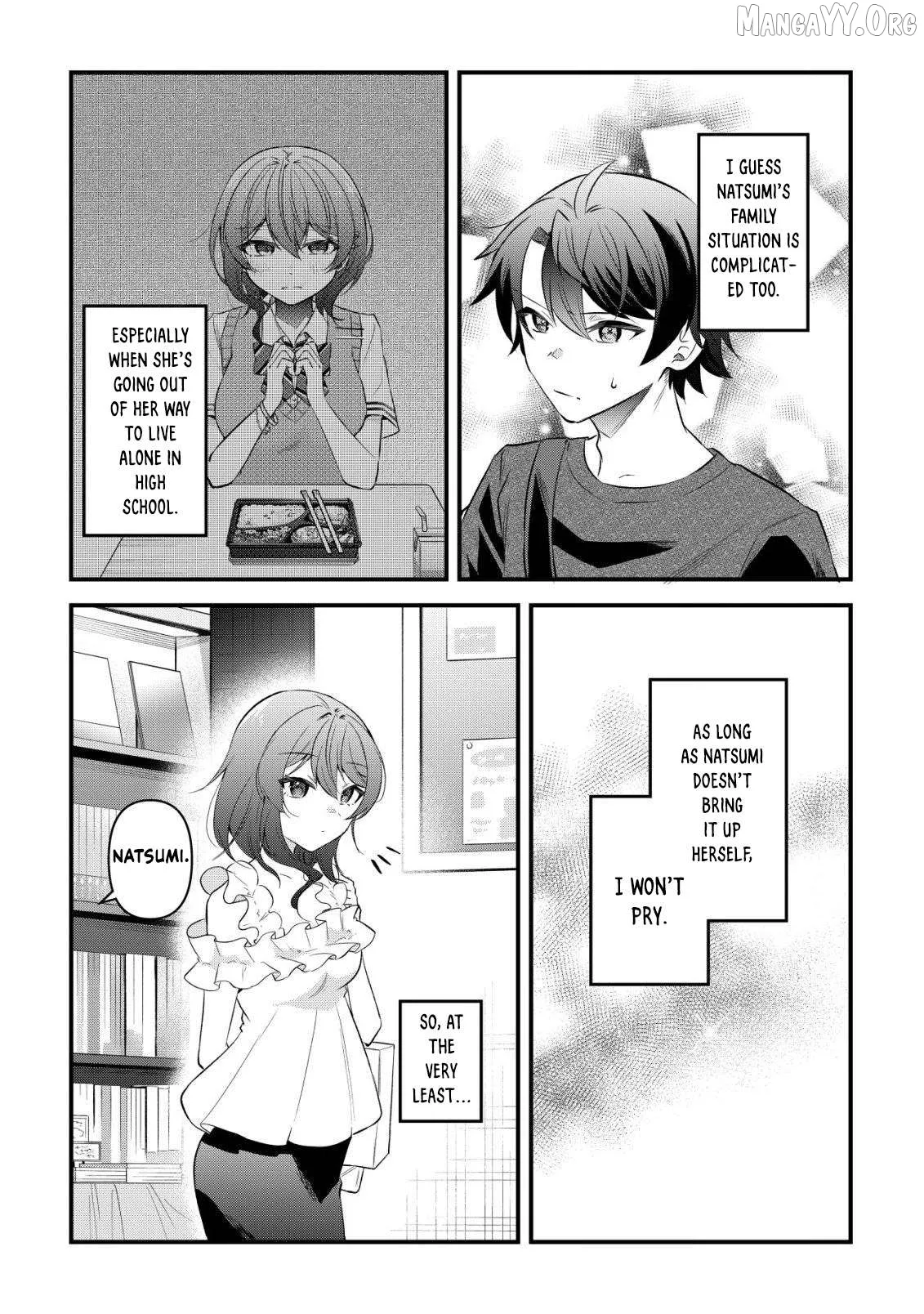 "OSANANAJIMI GA HOSHI" TO TSUBUYAITARA YOKU ISSHO NI ASOBU ONNA TOMODACHI NO YOSU GA HEN NI NATTA NDAGA Chapter 12 page 6 - 