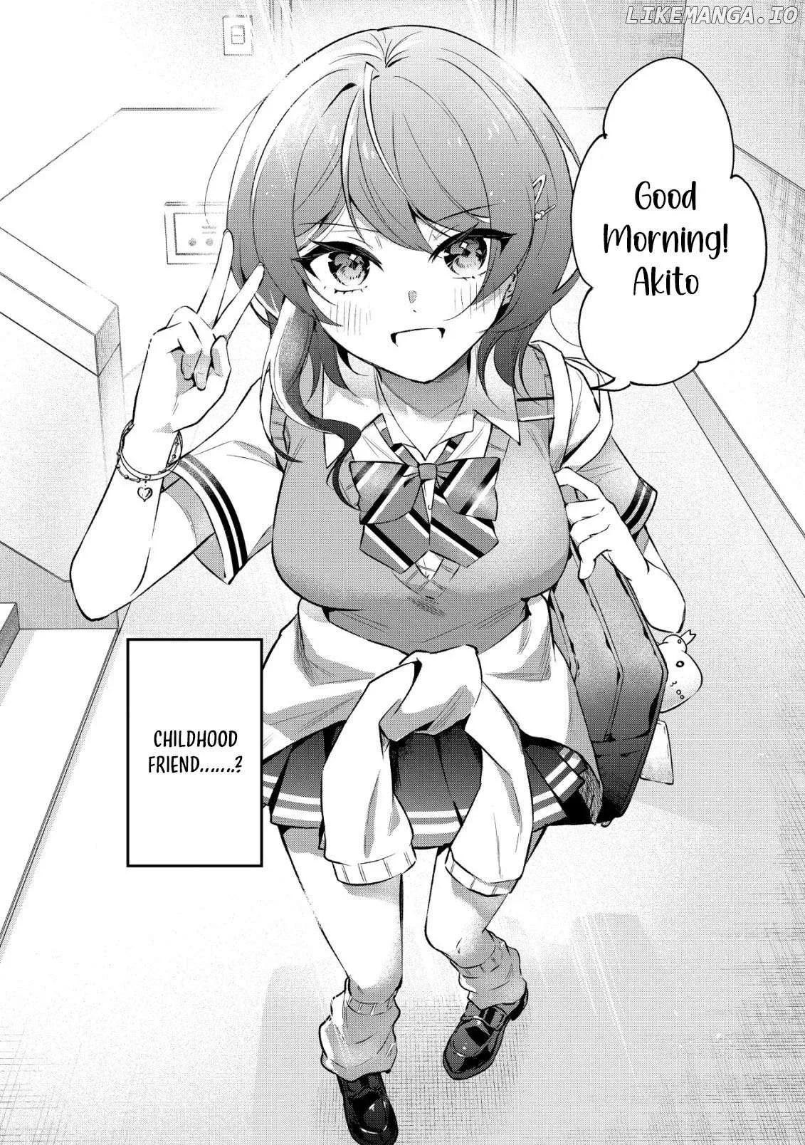 "OSANANAJIMI GA HOSHI" TO TSUBUYAITARA YOKU ISSHO NI ASOBU ONNA TOMODACHI NO YOSU GA HEN NI NATTA NDAGA Chapter 4 page 3 - 