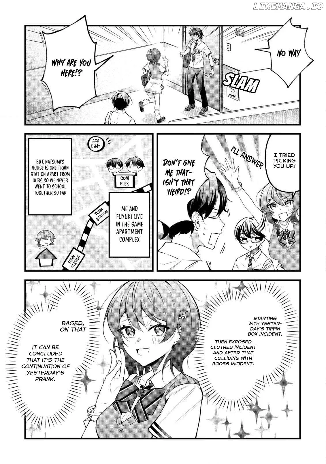 "OSANANAJIMI GA HOSHI" TO TSUBUYAITARA YOKU ISSHO NI ASOBU ONNA TOMODACHI NO YOSU GA HEN NI NATTA NDAGA Chapter 4 page 4 - 