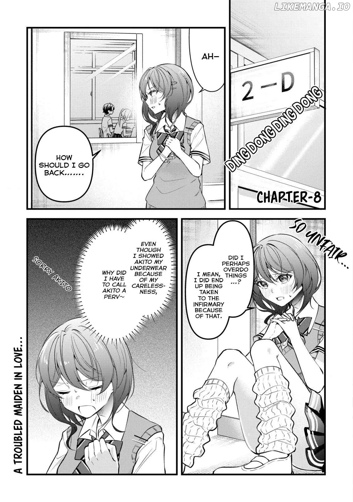 "OSANANAJIMI GA HOSHI" TO TSUBUYAITARA YOKU ISSHO NI ASOBU ONNA TOMODACHI NO YOSU GA HEN NI NATTA NDAGA Chapter 8 page 2 - 