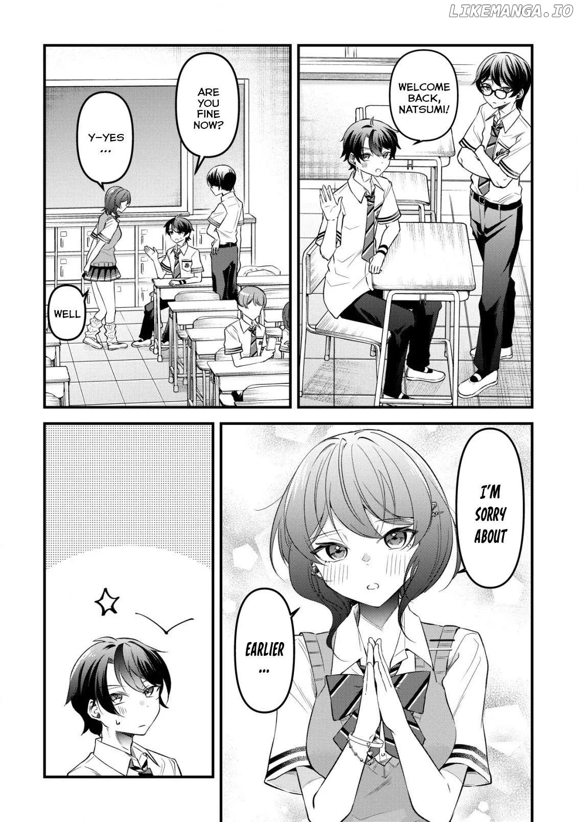 "OSANANAJIMI GA HOSHI" TO TSUBUYAITARA YOKU ISSHO NI ASOBU ONNA TOMODACHI NO YOSU GA HEN NI NATTA NDAGA Chapter 8 page 4 - 