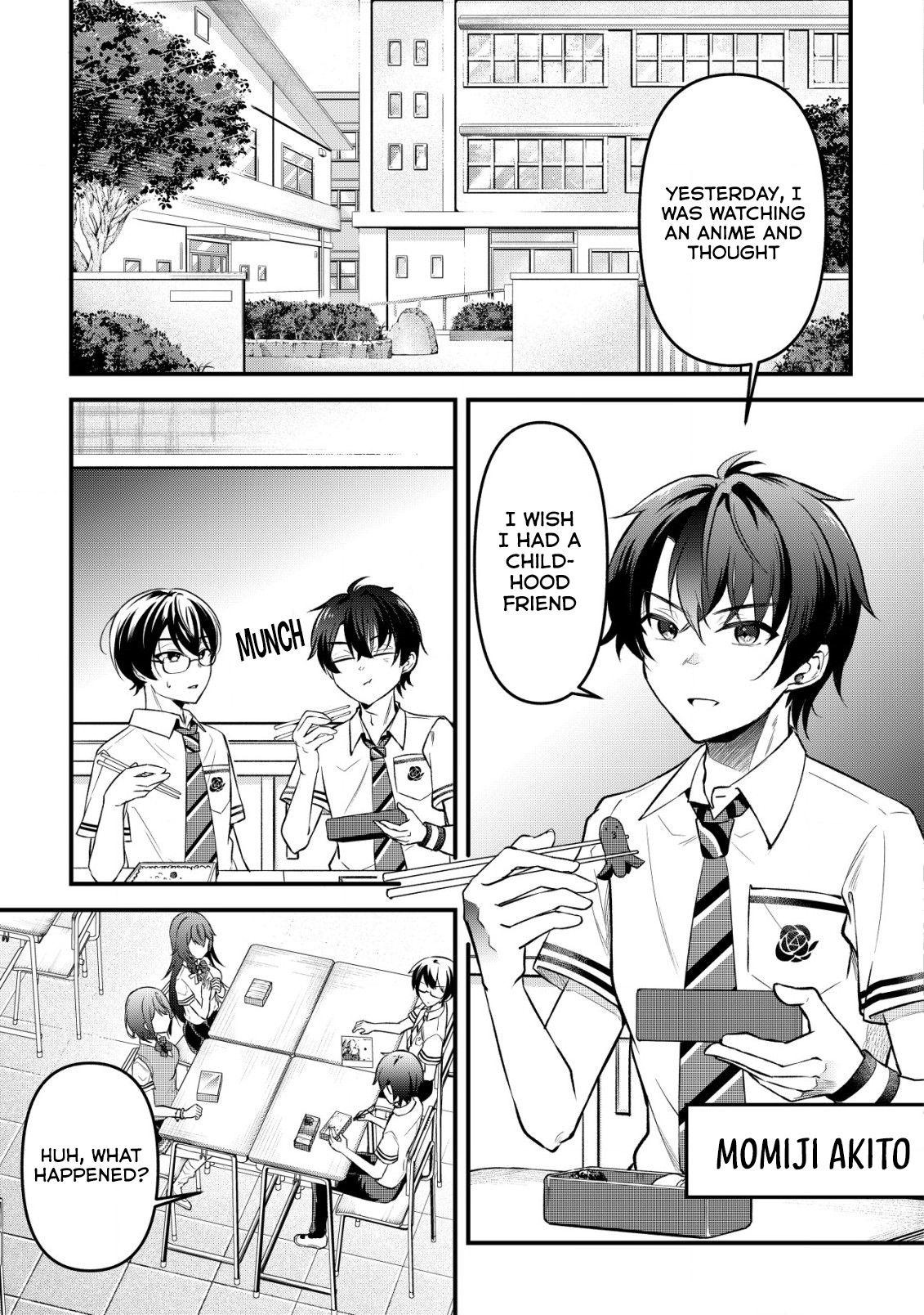 "Osananajimi ga Hoshii" to Tsubuyaitara Yoku Issho ni Asobu Onna Tomodachi no Yousu ga Hen ni Natta ndaga Chapter 1 page 5 - 