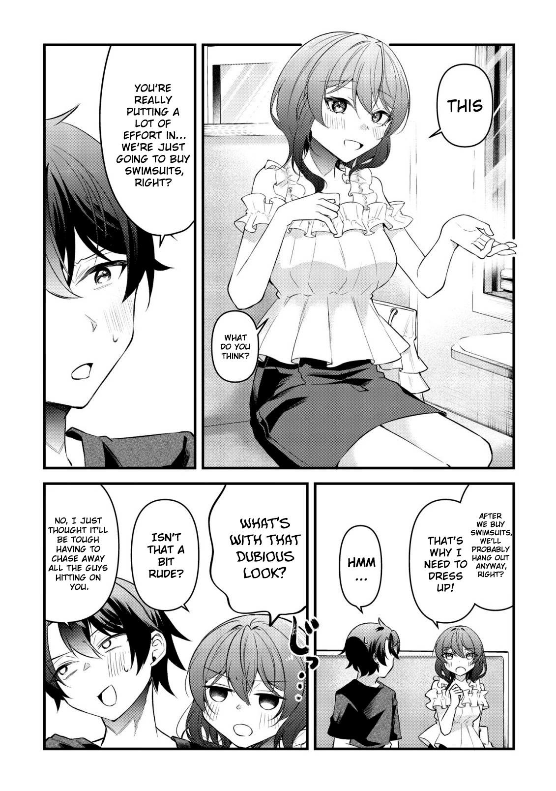 "Osananajimi ga Hoshii" to Tsubuyaitara Yoku Issho ni Asobu Onna Tomodachi no Yousu ga Hen ni Natta ndaga Chapter 10 page 4 - 
