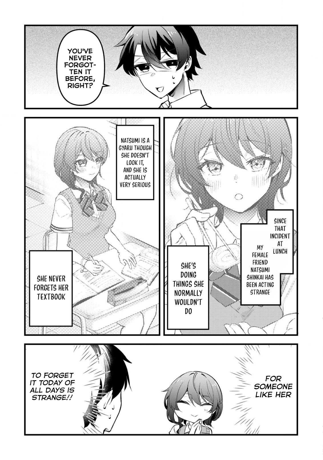 "Osananajimi ga Hoshii" to Tsubuyaitara Yoku Issho ni Asobu Onna Tomodachi no Yousu ga Hen ni Natta ndaga Chapter 2 page 5 - 