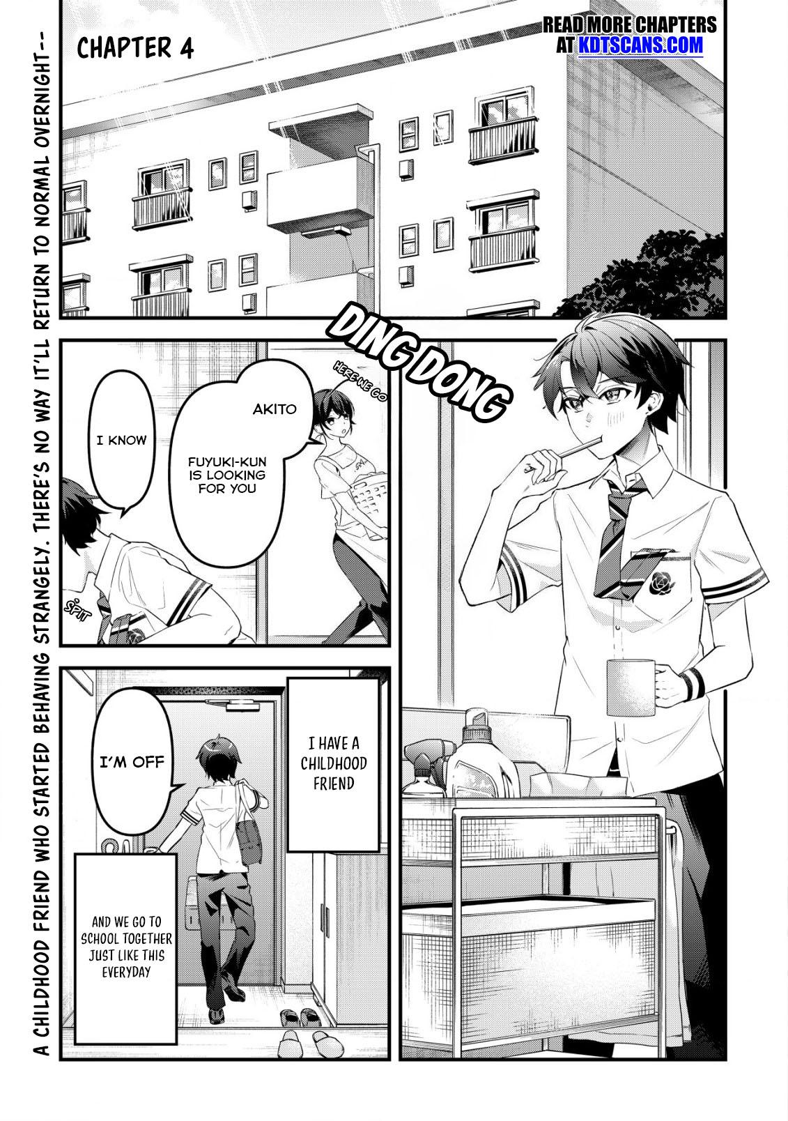 "Osananajimi ga Hoshii" to Tsubuyaitara Yoku Issho ni Asobu Onna Tomodachi no Yousu ga Hen ni Natta ndaga Chapter 4 page 2 - 