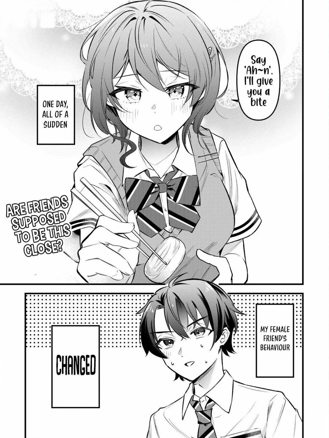 "Osananajimi ga Houshii" to Tsubuya Itarayoku Issho ni Asobu Onna Tomodachi no Yousu ga Hen ni Nattanda ga Chapter 1 page 4 - 
