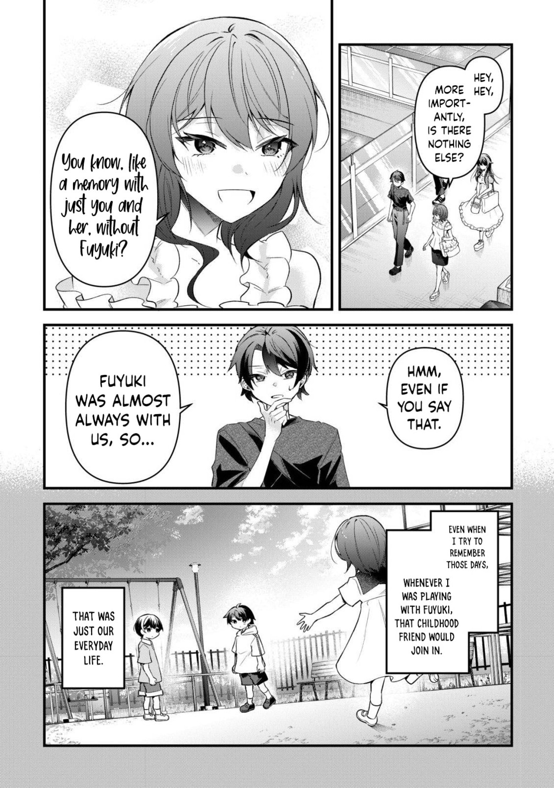 "Osananajimi ga Houshii" to Tsubuya Itarayoku Issho ni Asobu Onna Tomodachi no Yousu ga Hen ni Nattanda ga Chapter 12 page 13 - 