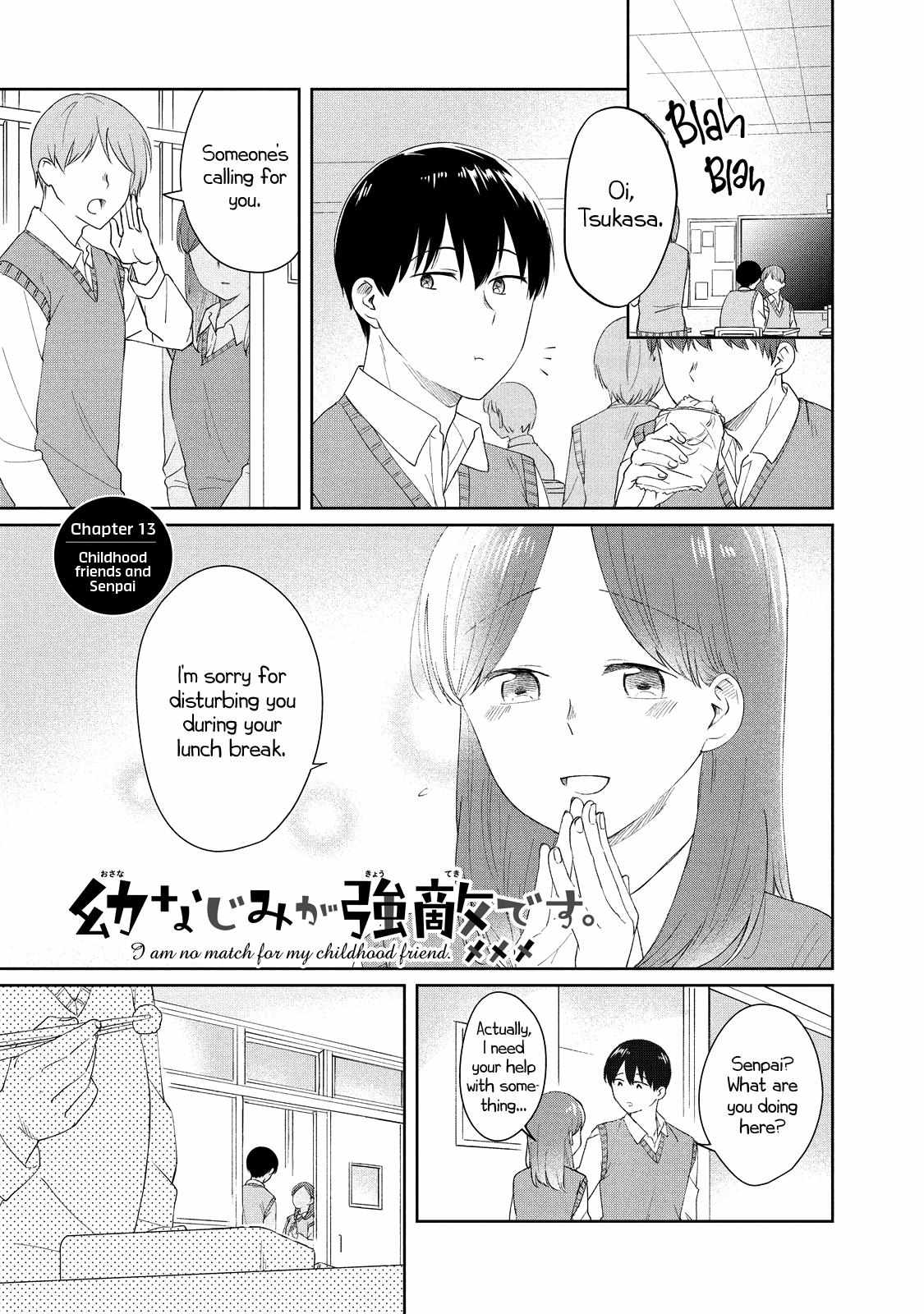 Osananajimi ga Kyouteki desu. Chapter 13 page 2 - 