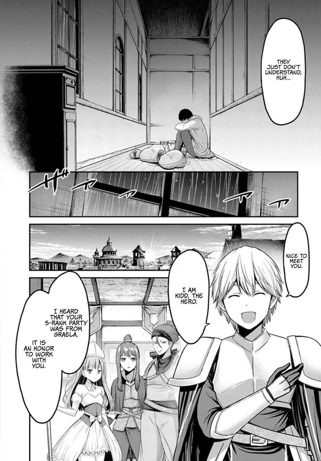 Osananajimi no S-kyuu Party kara Tsuihou sareta Seijuutsukai.: Bannou Shien Mahou to Nakama wo Fuyashite Saikyou e! Chapter 1.1 page 13 - 