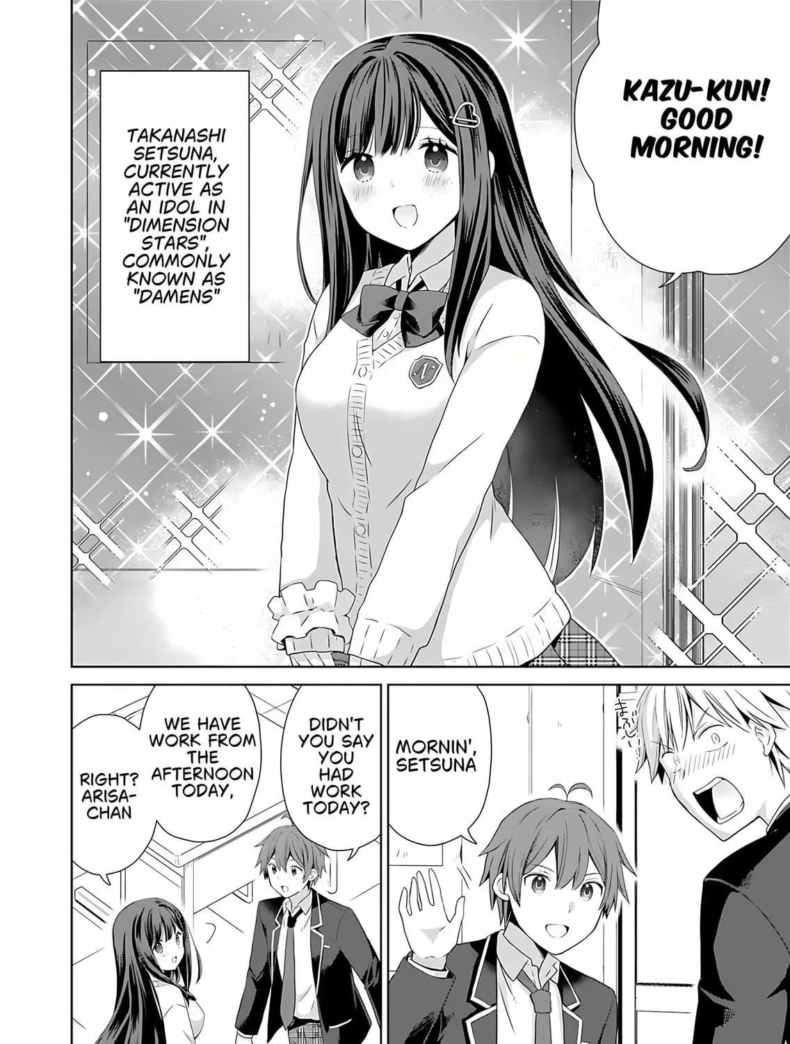 Osananajimi-tachi ga Ninki Idol ni Natta: Amaama na Kanojo-tachi wa Ore ni Mitsuide Kureteiru Chapter 1 page 17 - 