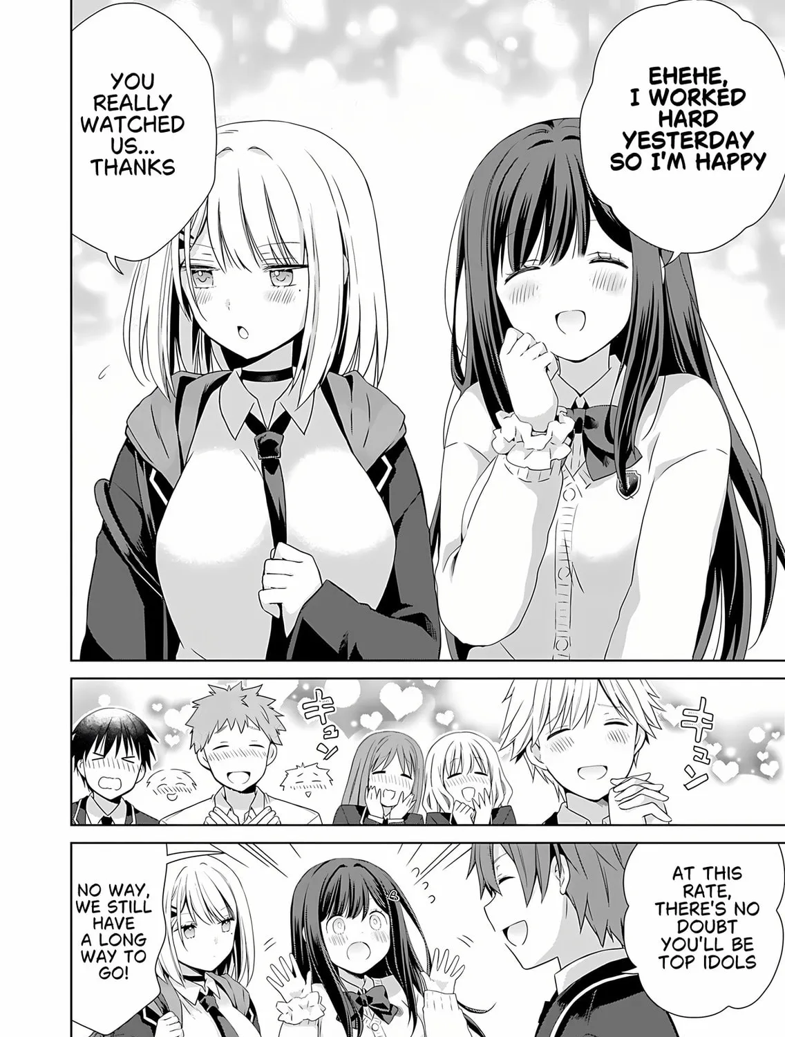 Osananajimi-tachi ga Ninki Idol ni Natta: Amaama na Kanojo-tachi wa Ore ni Mitsuide Kureteiru Chapter 1 page 21 - 