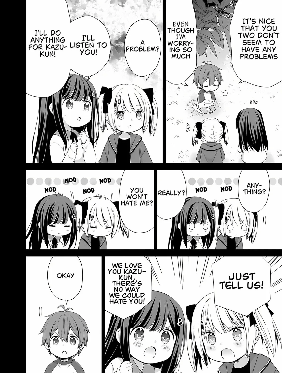 Osananajimi-tachi ga Ninki Idol ni Natta: Amaama na Kanojo-tachi wa Ore ni Mitsuide Kureteiru Chapter 1 page 45 - 