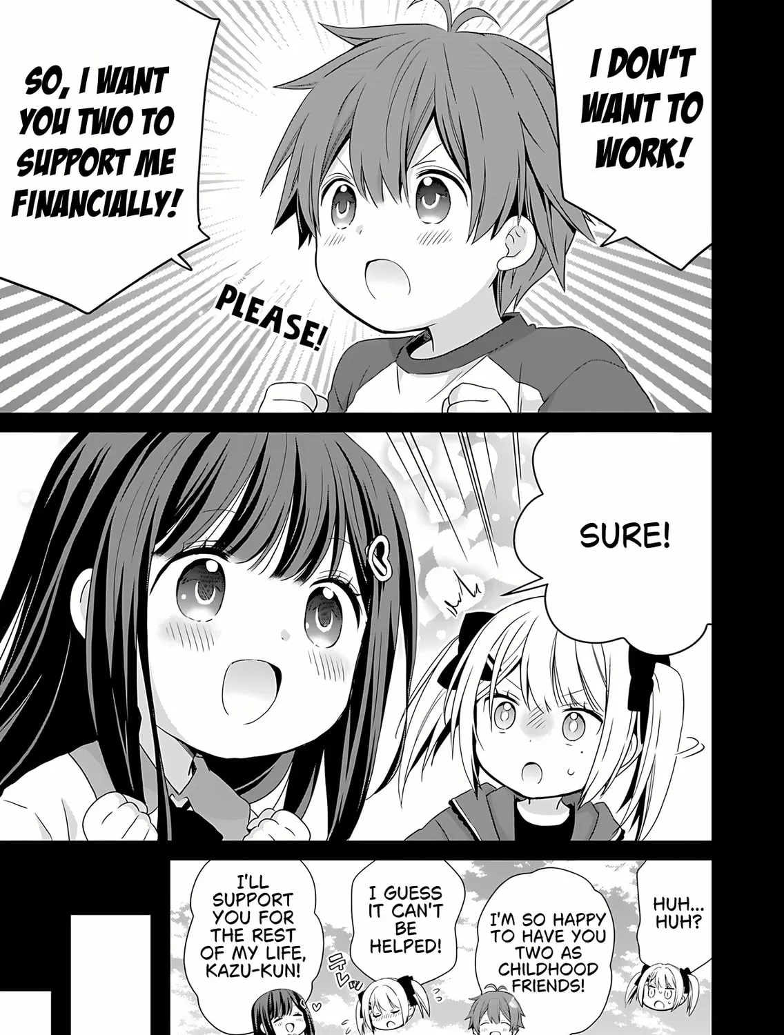 Osananajimi-tachi ga Ninki Idol ni Natta: Amaama na Kanojo-tachi wa Ore ni Mitsuide Kureteiru Chapter 1 page 47 - 