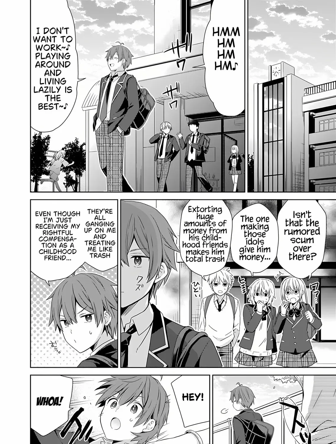 Osananajimi-tachi ga Ninki Idol ni Natta: Amaama na Kanojo-tachi wa Ore ni Mitsuide Kureteiru Chapter 1 page 49 - 