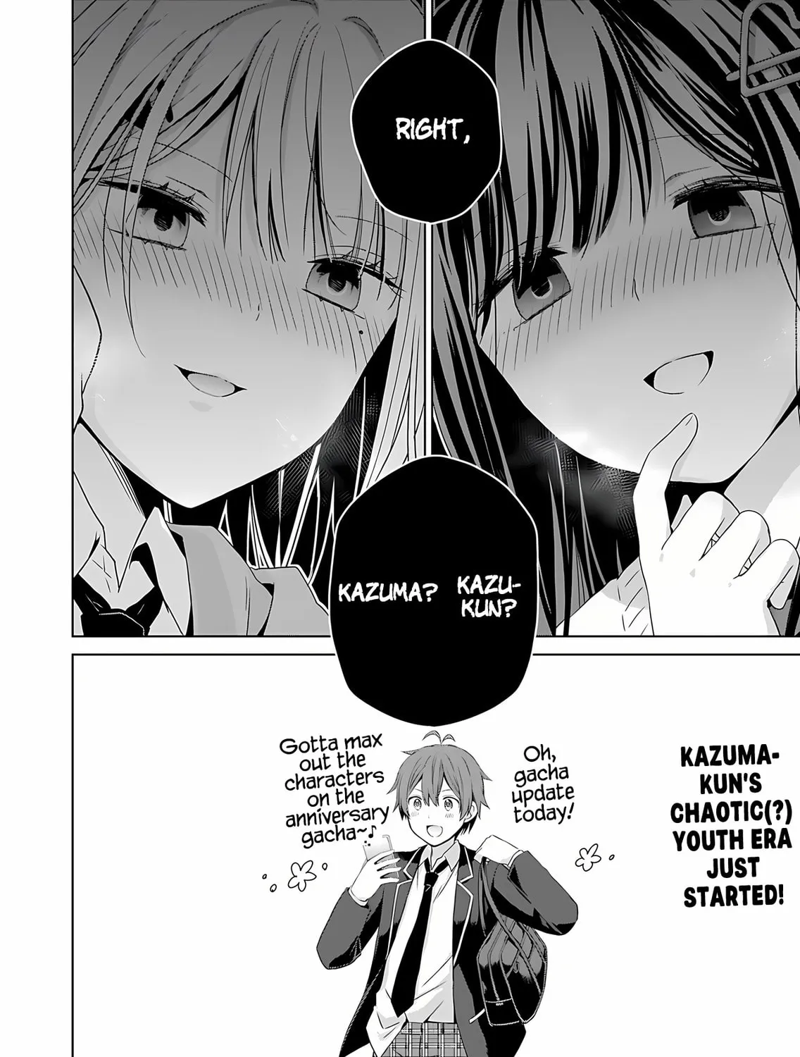 Osananajimi-tachi ga Ninki Idol ni Natta: Amaama na Kanojo-tachi wa Ore ni Mitsuide Kureteiru Chapter 1 page 75 - 