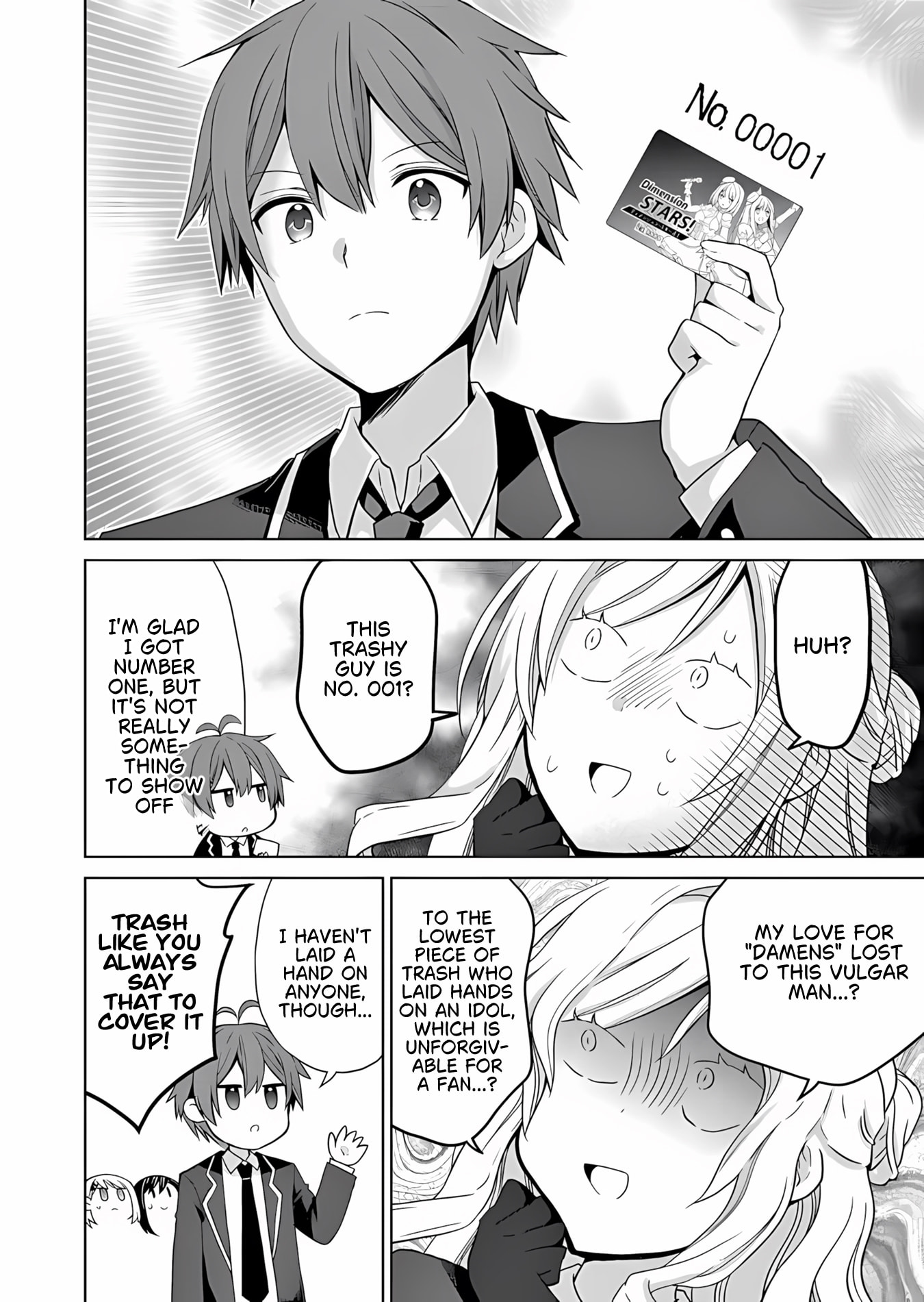 Osananajimi-tachi ga Ninki Idol ni Natta: Amaama na Kanojo-tachi wa Ore ni Mitsuide Kureteiru Chapter 3.1 page 15 - 