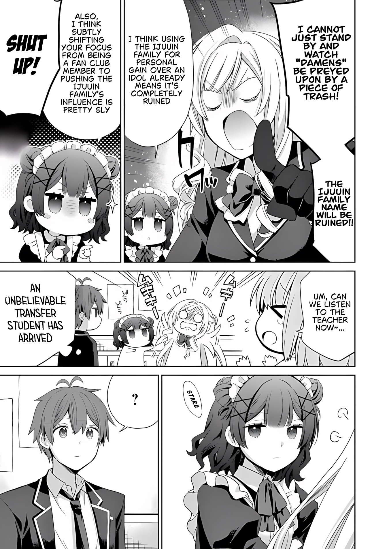 Osananajimi-tachi ga Ninki Idol ni Natta: Amaama na Kanojo-tachi wa Ore ni Mitsuide Kureteiru Chapter 3.1 page 16 - 