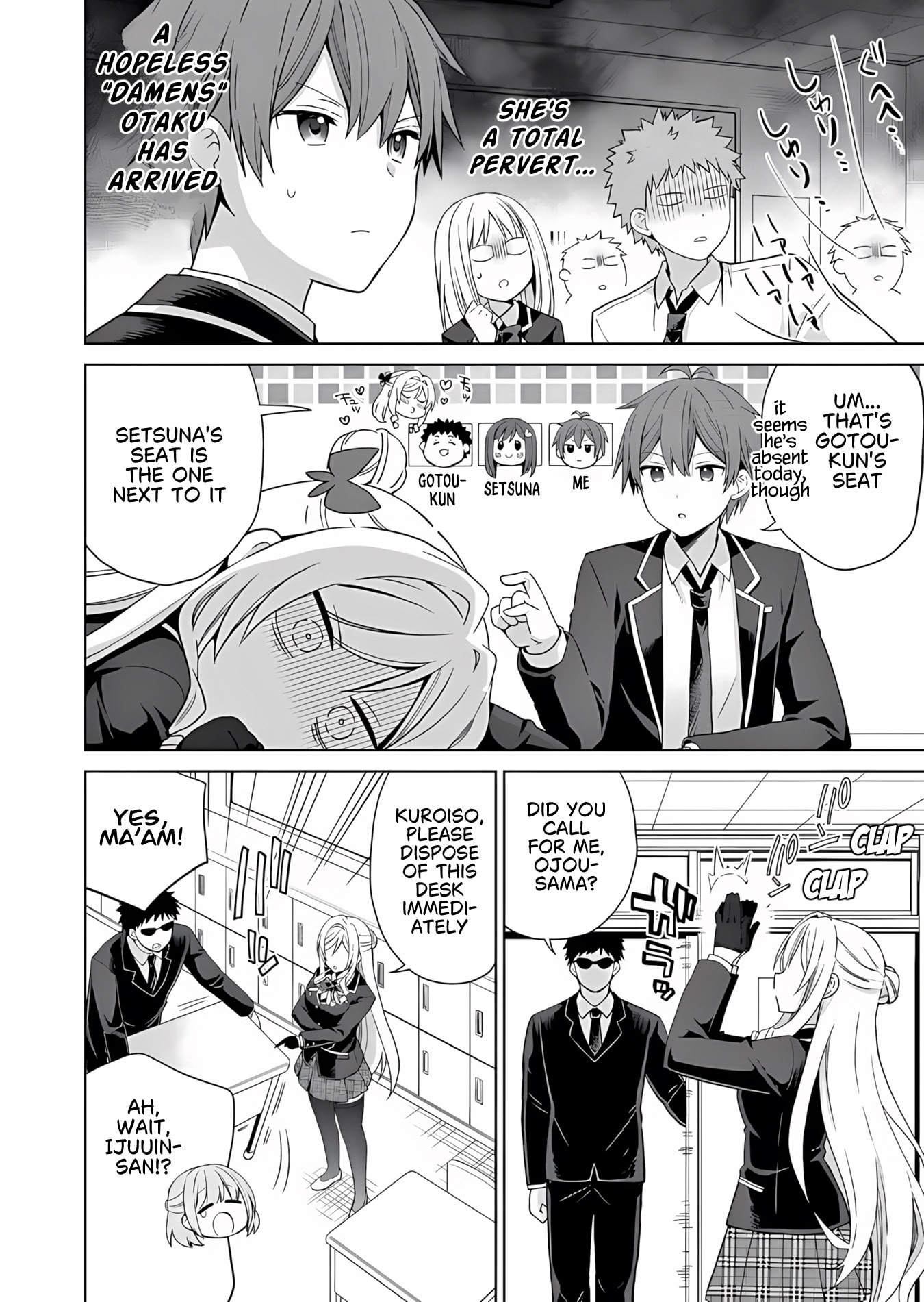 Osananajimi-tachi ga Ninki Idol ni Natta: Amaama na Kanojo-tachi wa Ore ni Mitsuide Kureteiru Chapter 3.1 page 7 - 