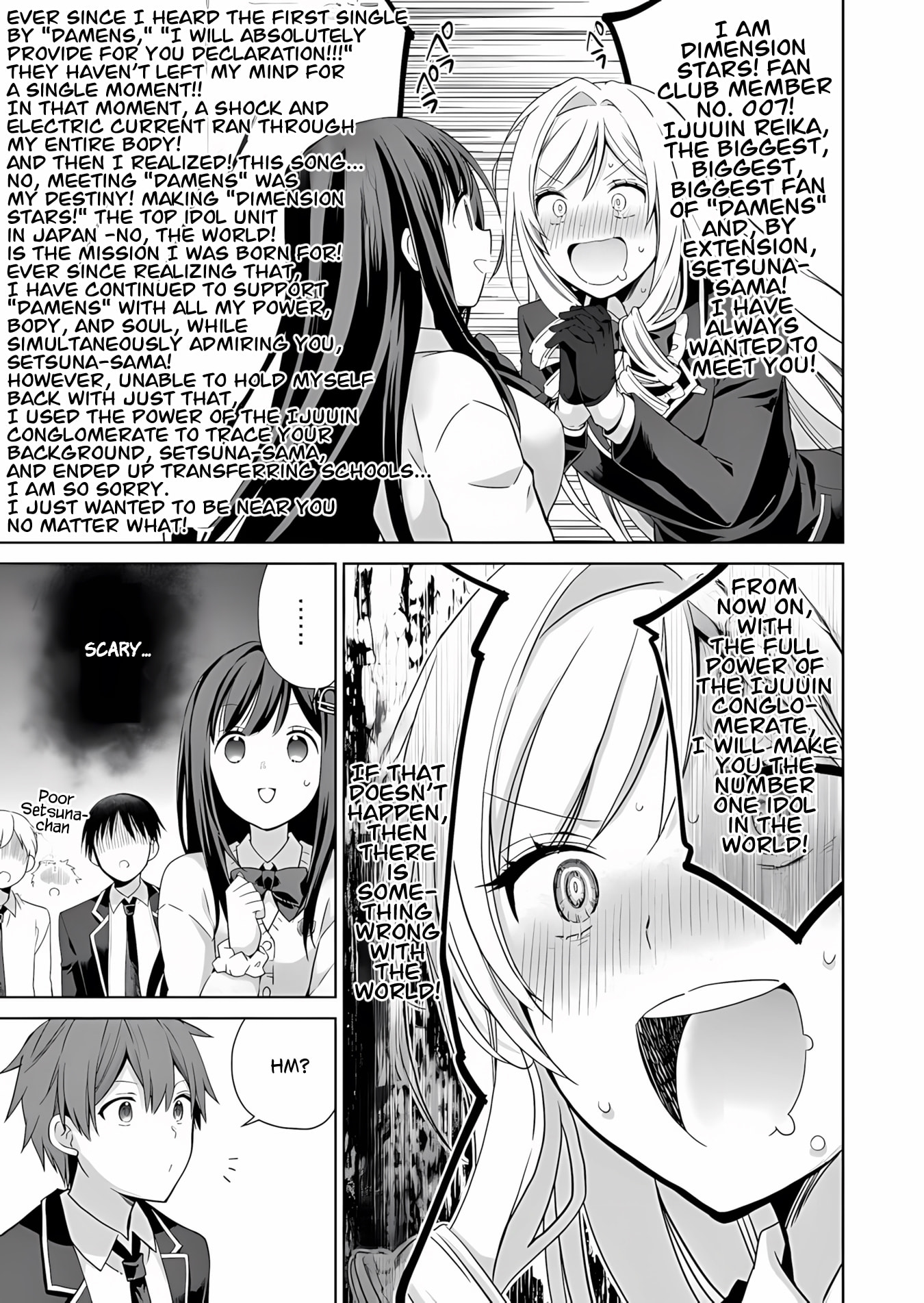 Osananajimi-tachi ga Ninki Idol ni Natta: Amaama na Kanojo-tachi wa Ore ni Mitsuide Kureteiru Chapter 3.1 page 10 - 