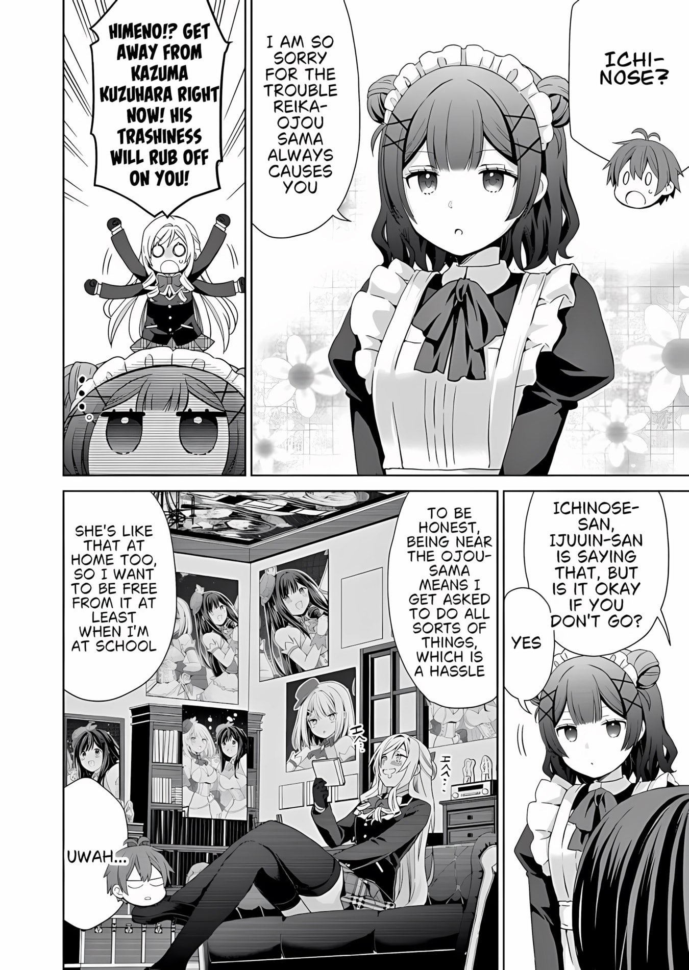 Osananajimi-tachi ga Ninki Idol ni Natta: Amaama na Kanojo-tachi wa Ore ni Mitsuide Kureteiru Chapter 3.2 page 5 - 