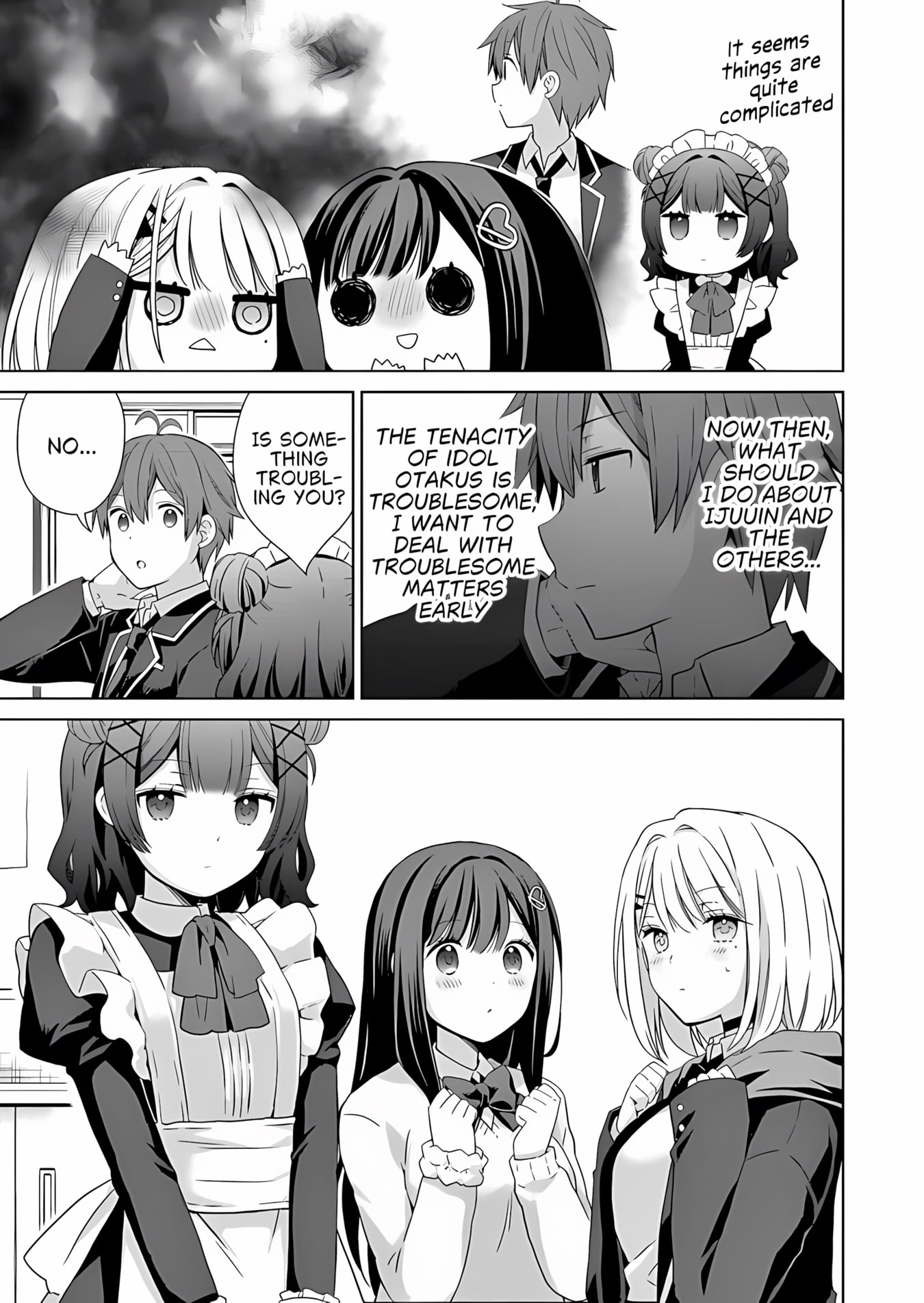 Osananajimi-tachi ga Ninki Idol ni Natta: Amaama na Kanojo-tachi wa Ore ni Mitsuide Kureteiru Chapter 3.2 page 8 - 