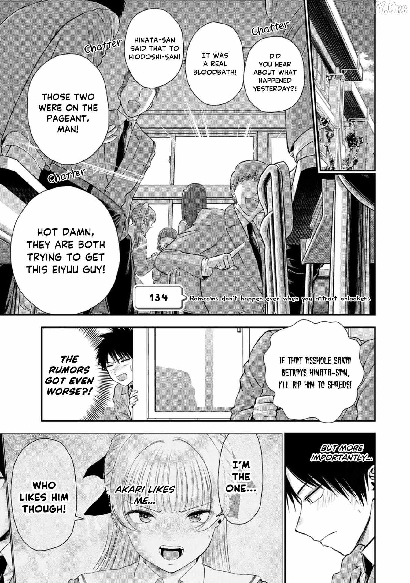 Osananajimi to wa Romcom ni Naranai Chapter 134 page 1 - 